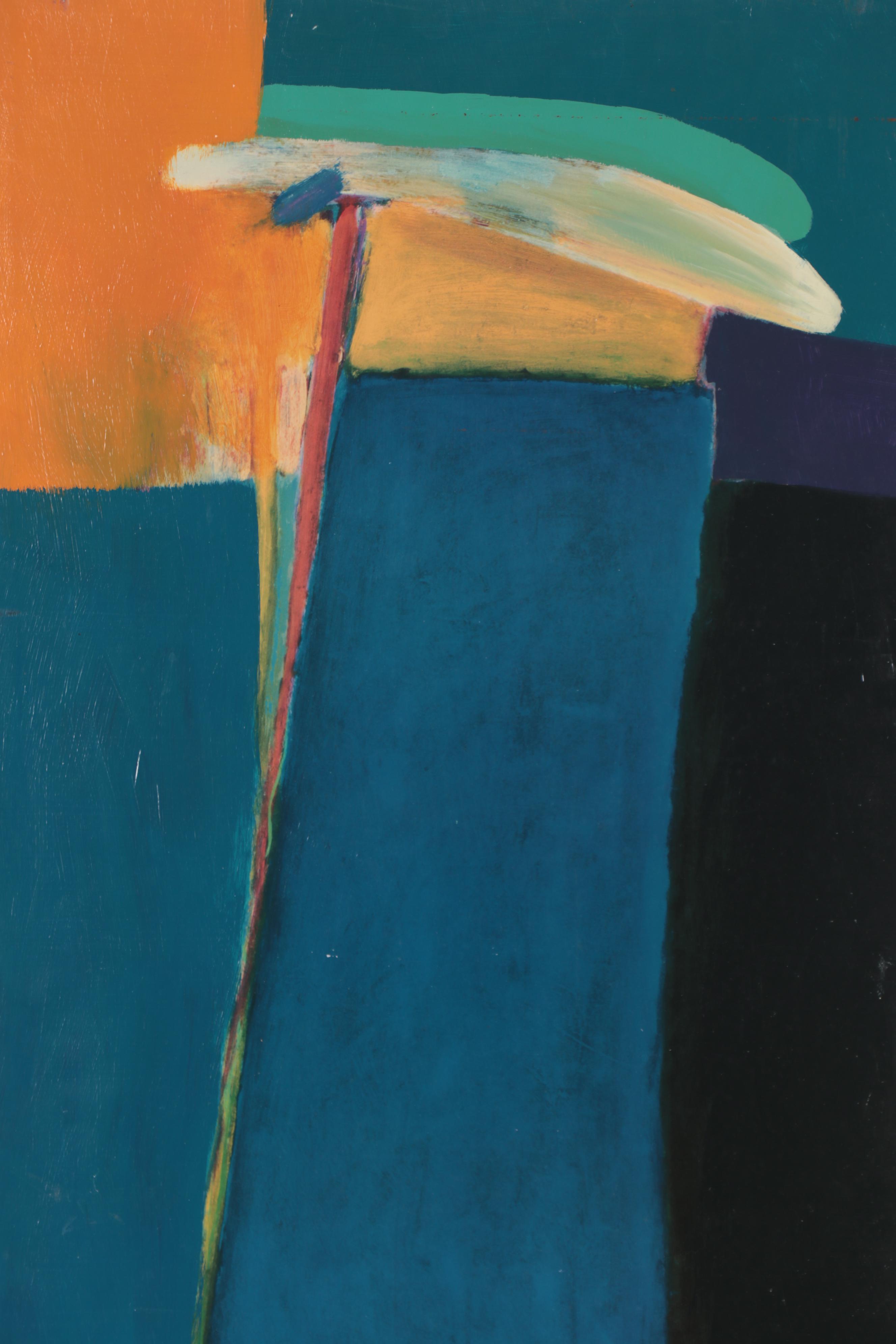 Embellished Offset Lithograph after Emily Mason "Degreeless Noon"