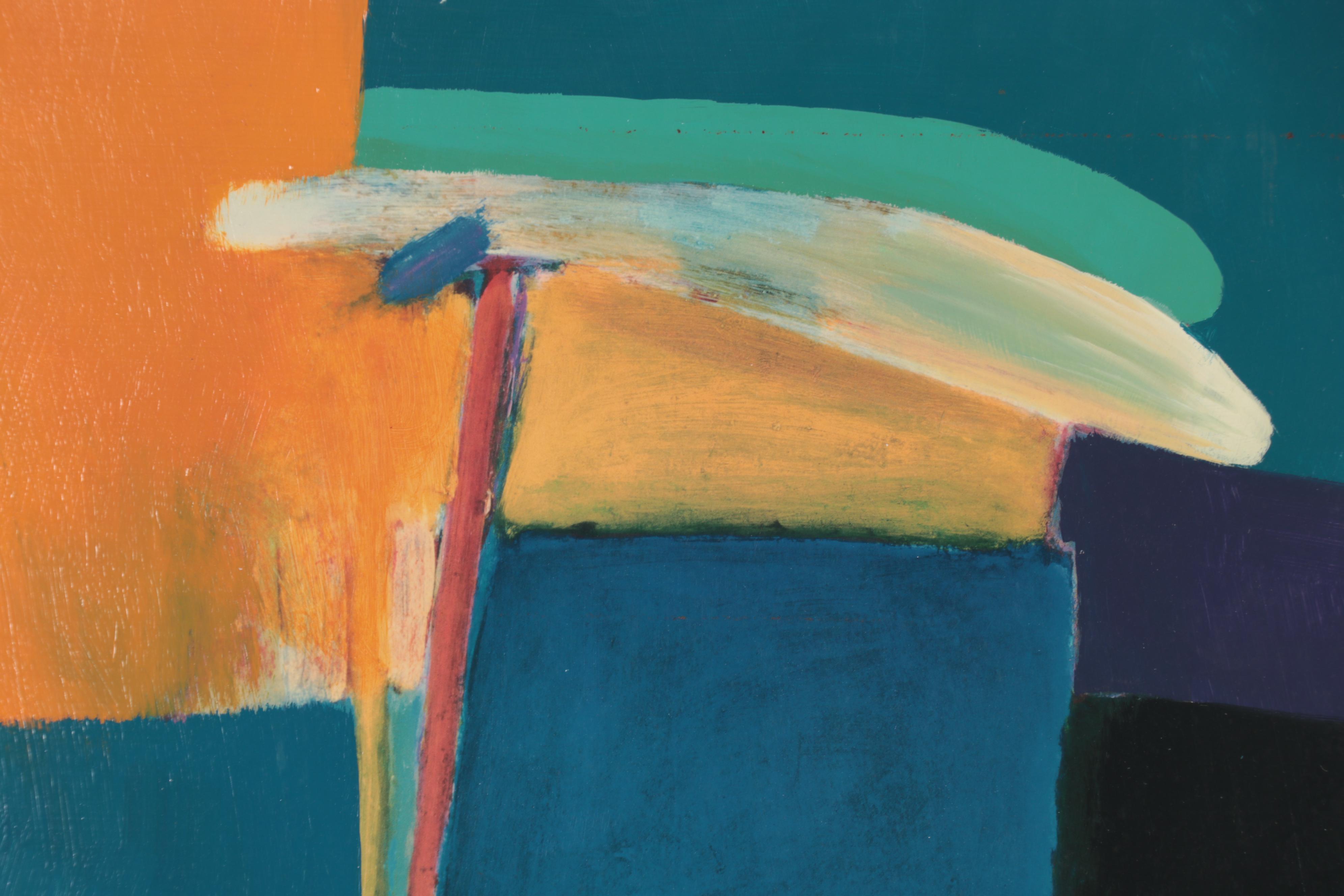 Embellished Offset Lithograph after Emily Mason "Degreeless Noon"