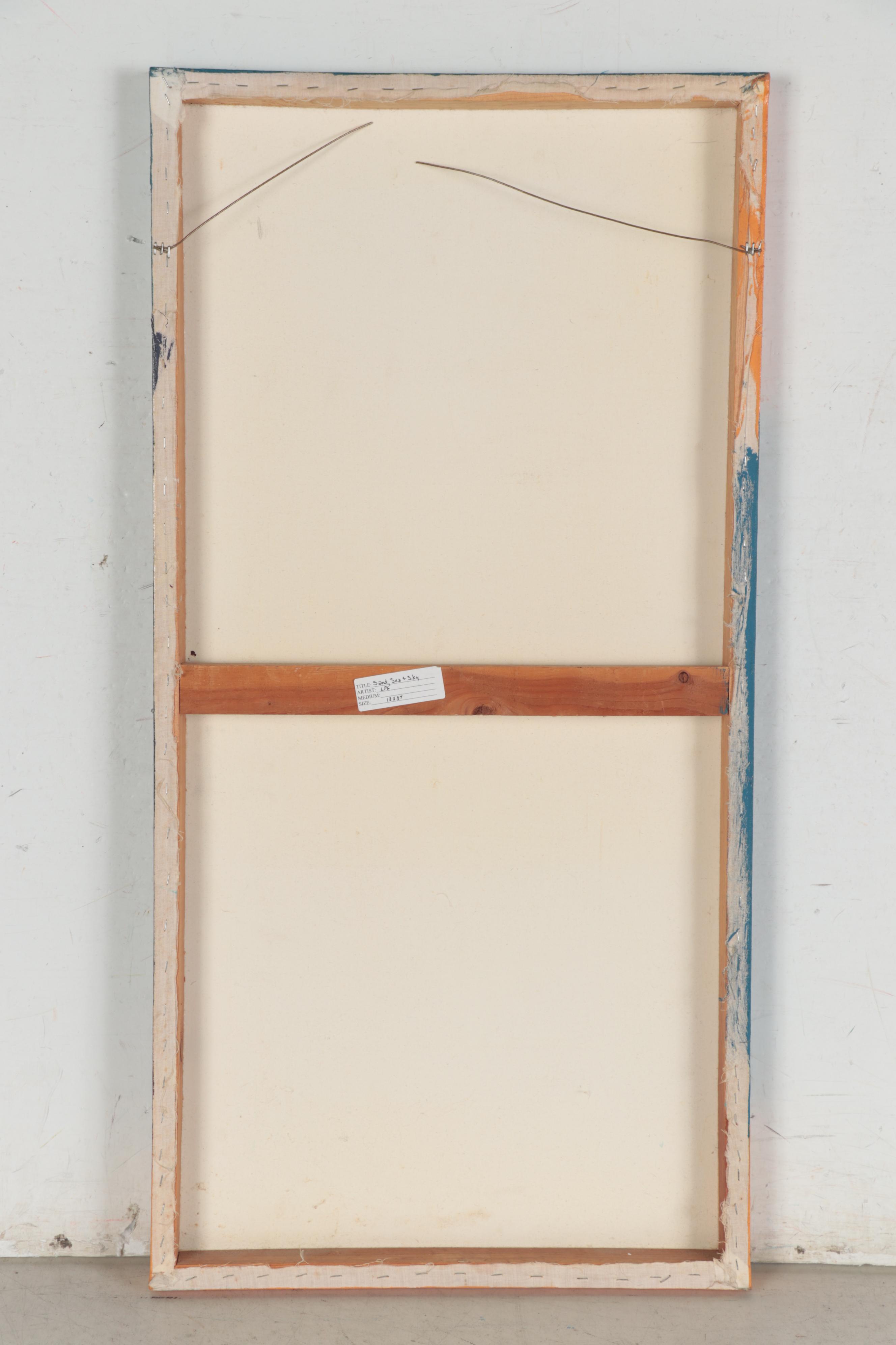 Embellished Offset Lithograph after Emily Mason "Degreeless Noon"