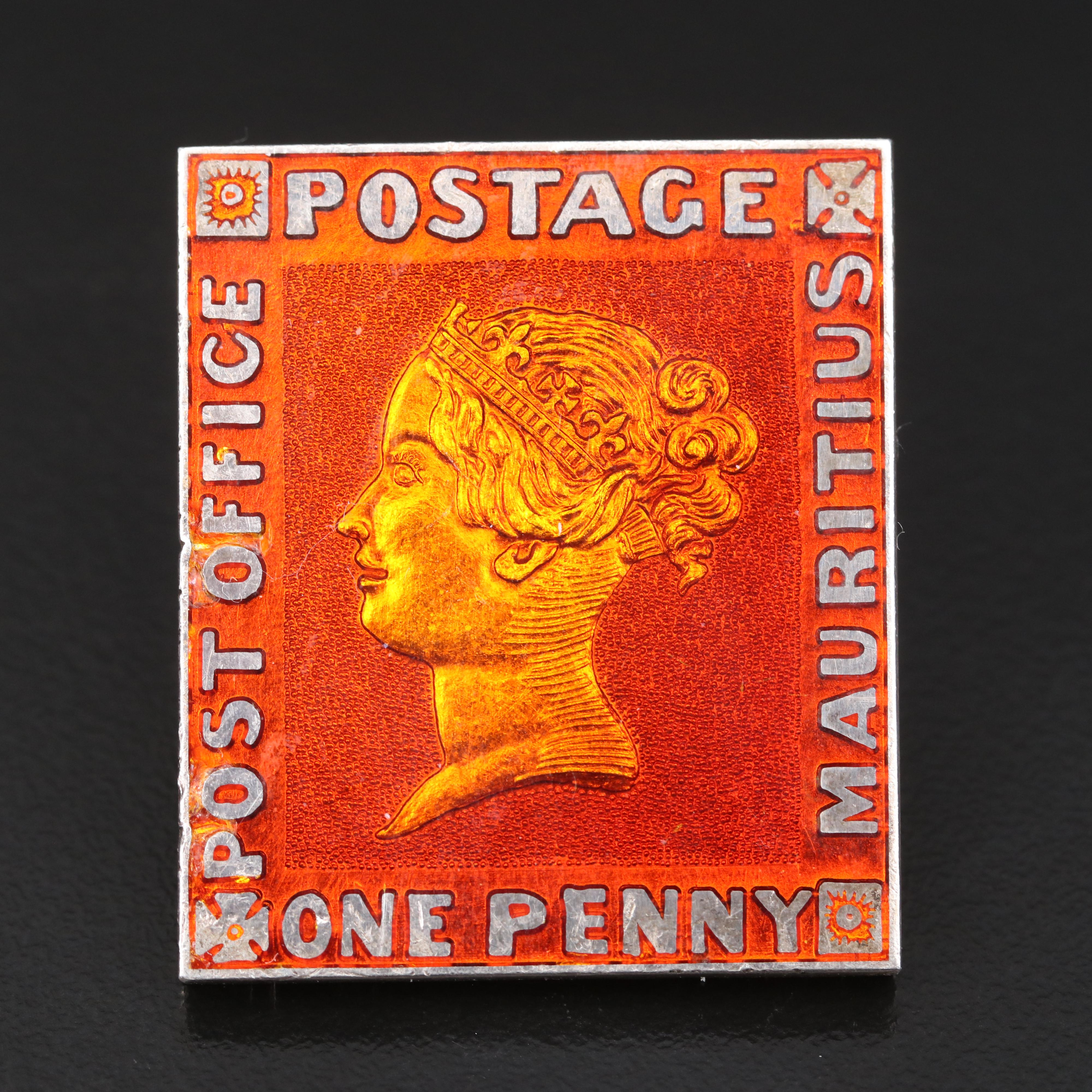 Two Postage Stamp Themed .999 Fine Silver Bars