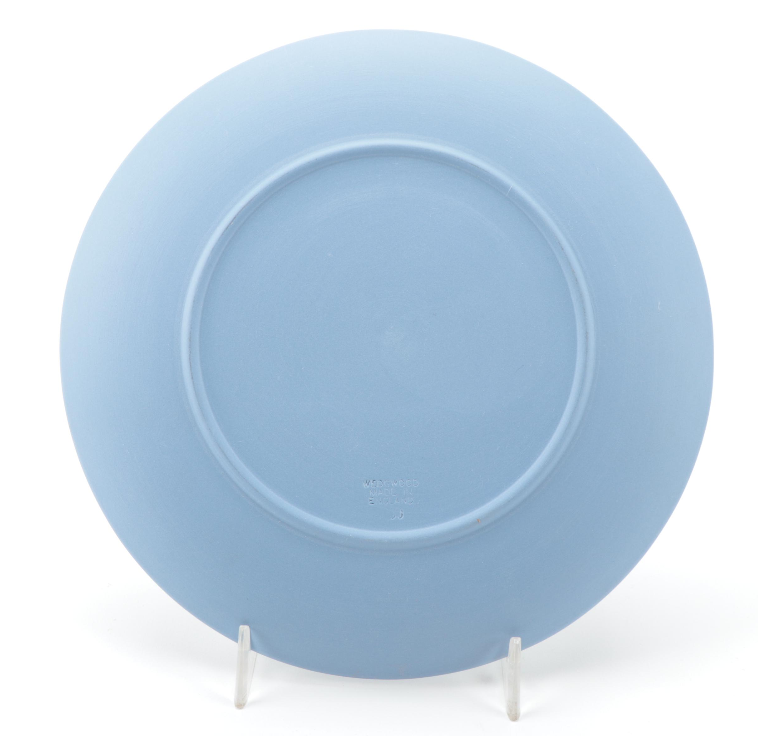 Wedgwood Annual Christmas Jasperware Plates, 1969–1972