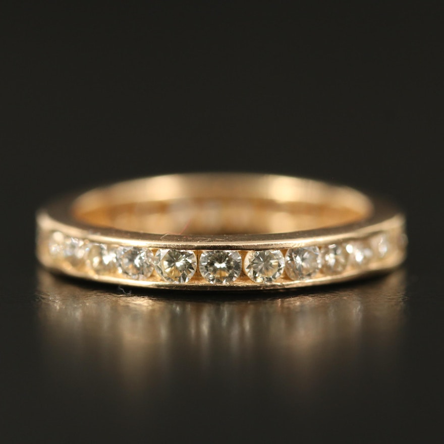 14K 1.21 CTW Diamond Eternity Band