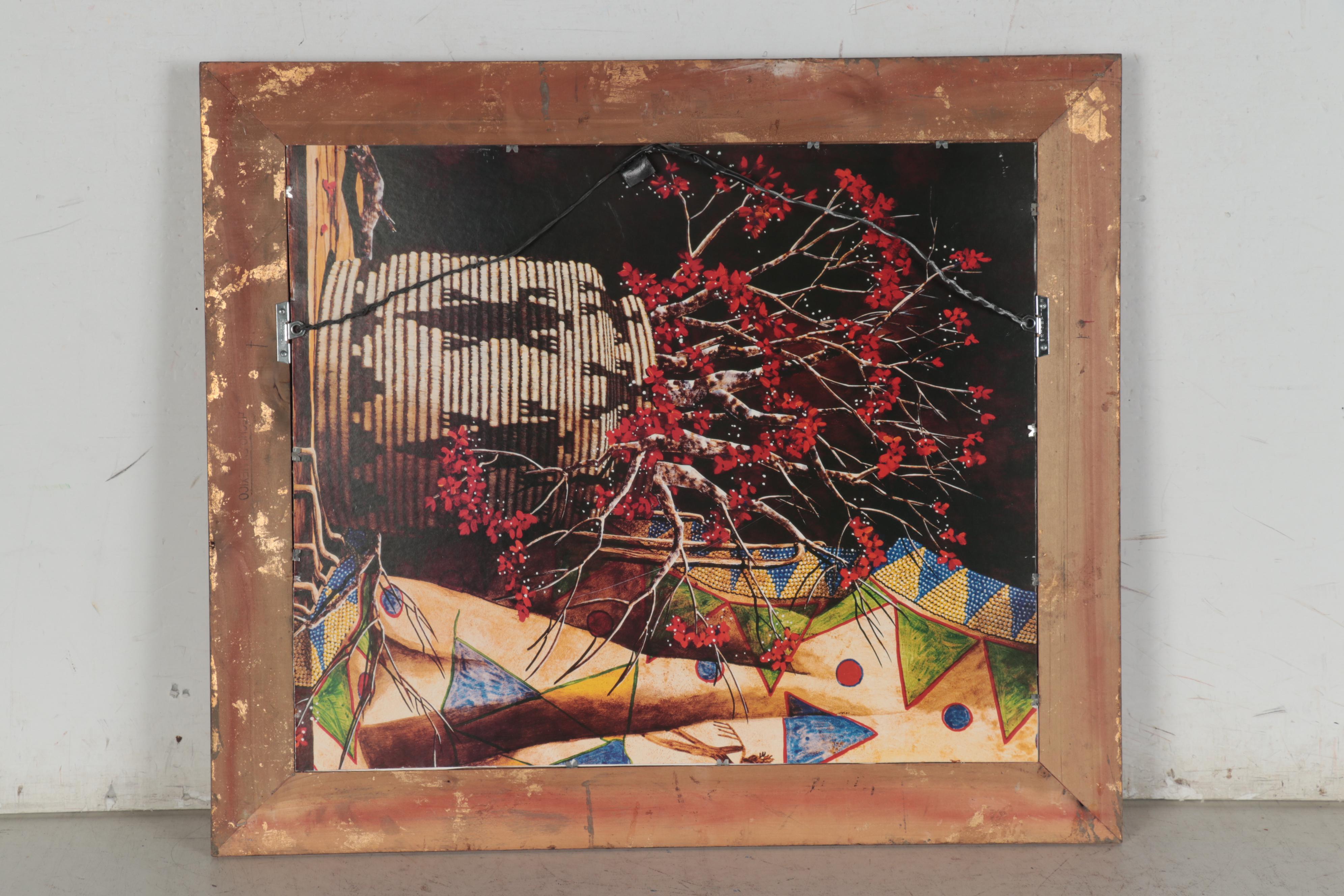 Tony Leonard Signed, Framed, Photograph of Secretariat, At Home, 1978