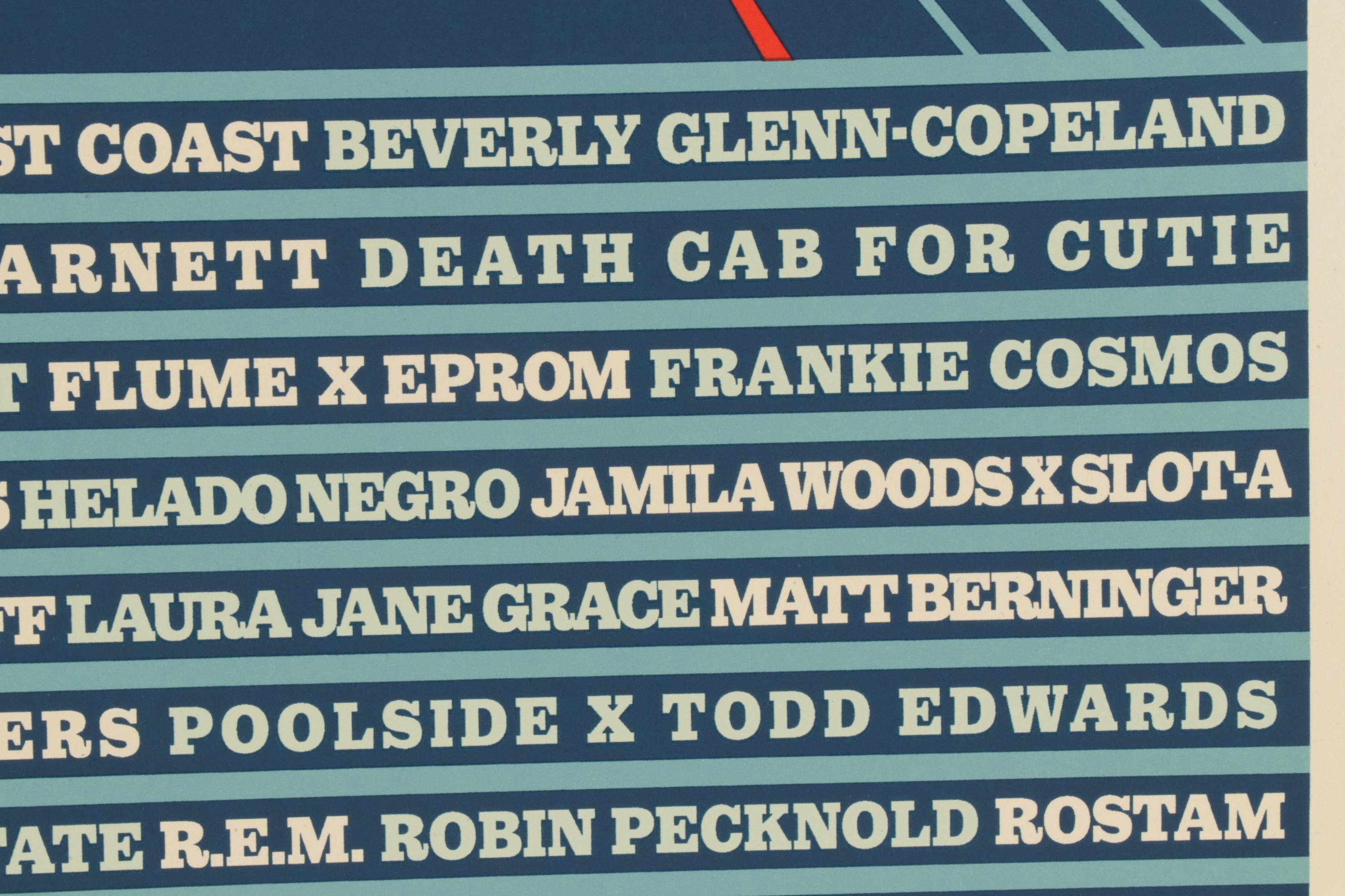 Shepard Fairey Poster "Good Music To Avert The Collapse Of American Democracy"