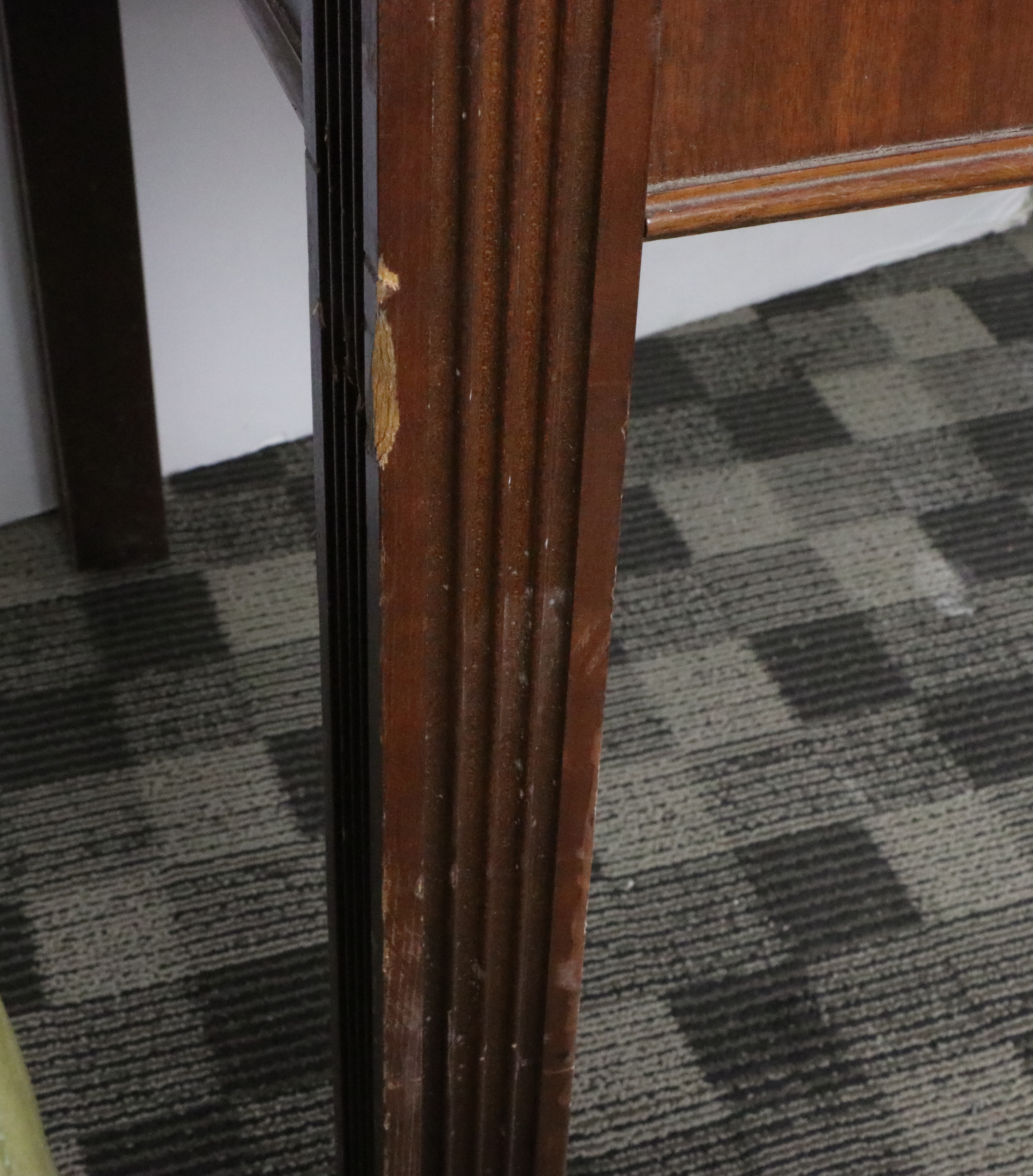 Rishel Furniture Co. Mahogany-Stained Library Table, Mid-20th Century