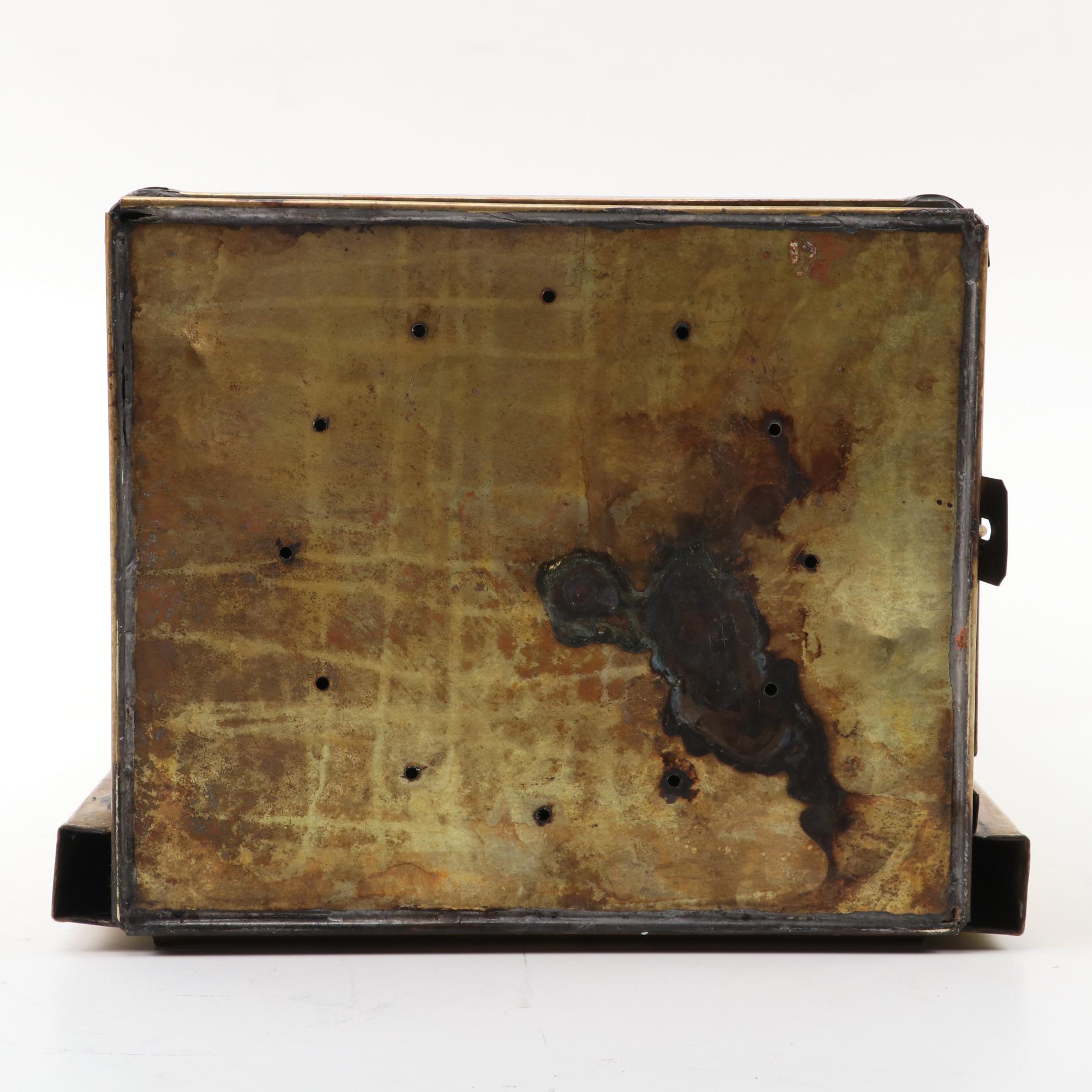 Viking Brass Kerosene Ship Lantern, Early 20th Century