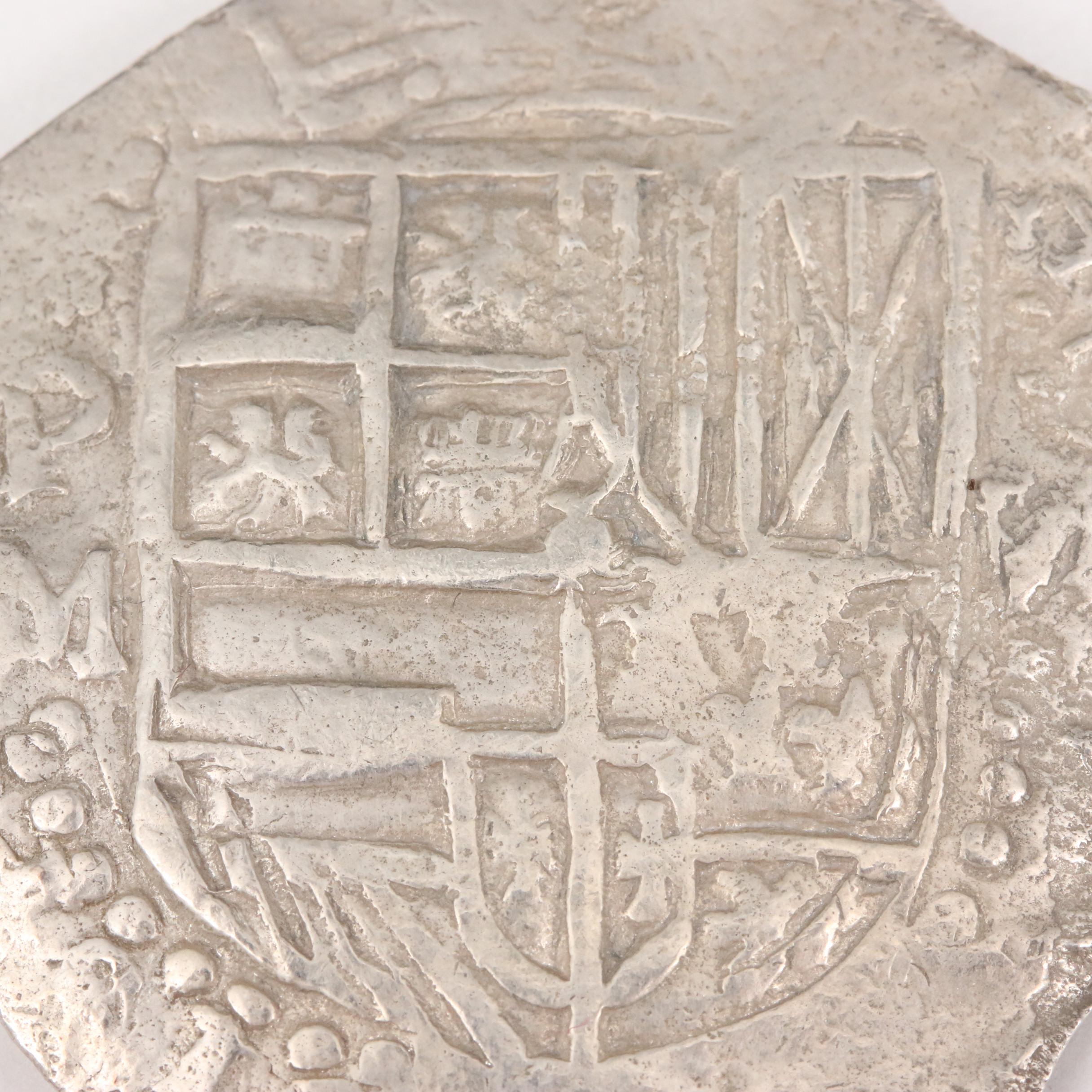 Spanish Colonial (Bolivia) 8 Reales Cob Coin Recovered From Atocha Shipwreck