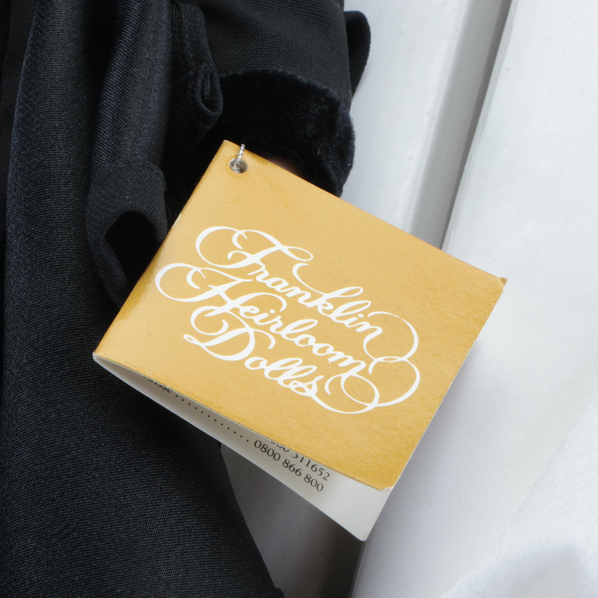 Franklin Heirloom "The Phantom of the Opera" Porcelain Collector Dolls