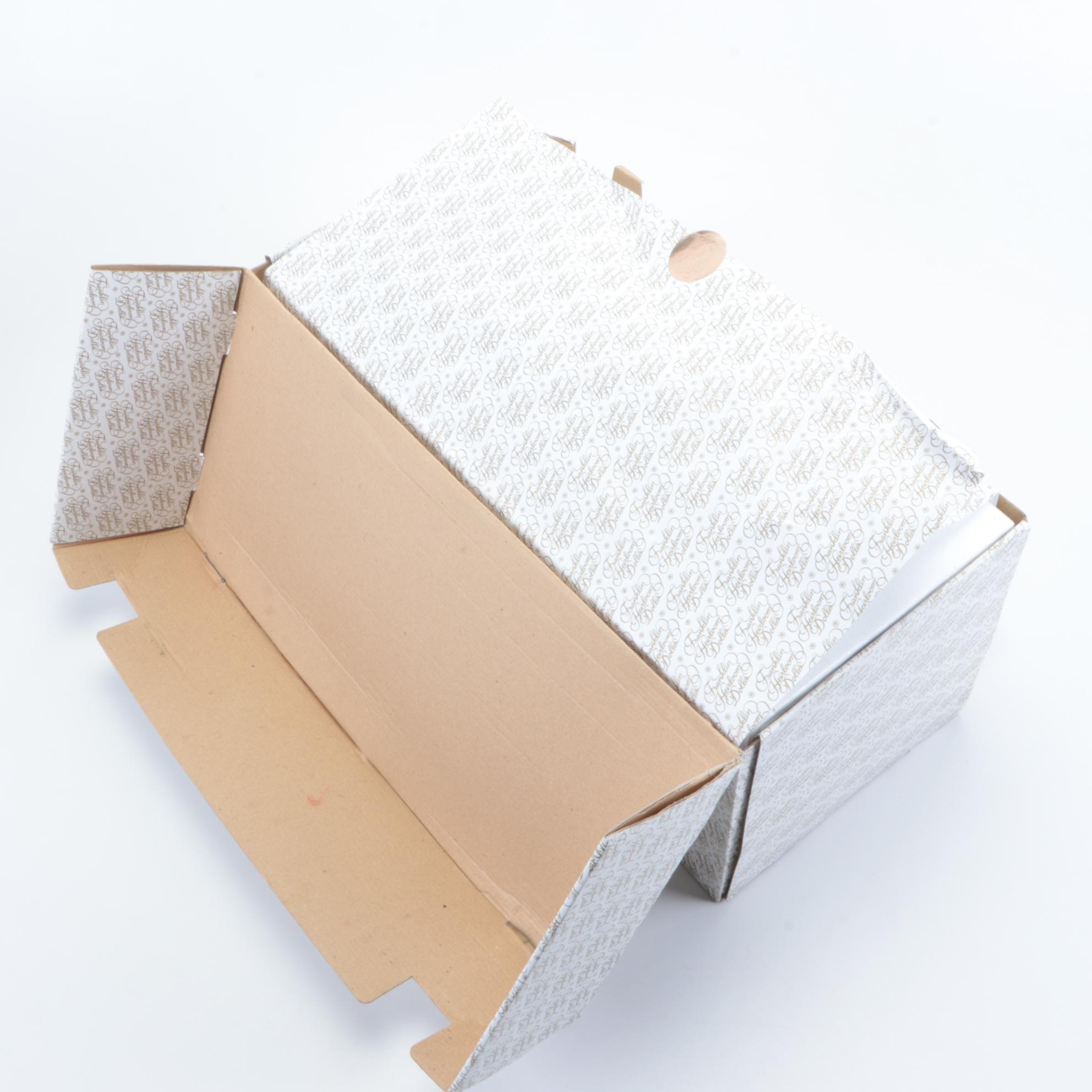 Franklin Heirloom "The Phantom of the Opera" Porcelain Collector Dolls