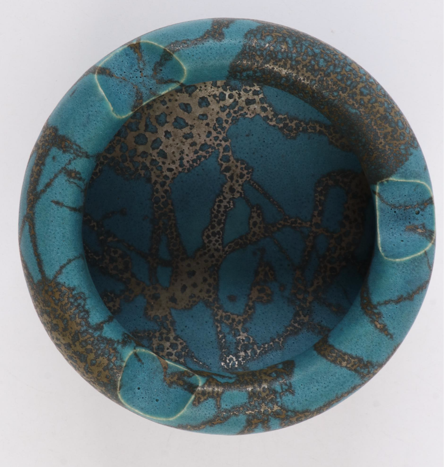 Hiroaki "Taimei" Morino Glazed Ceramic Vessel, circa 1975