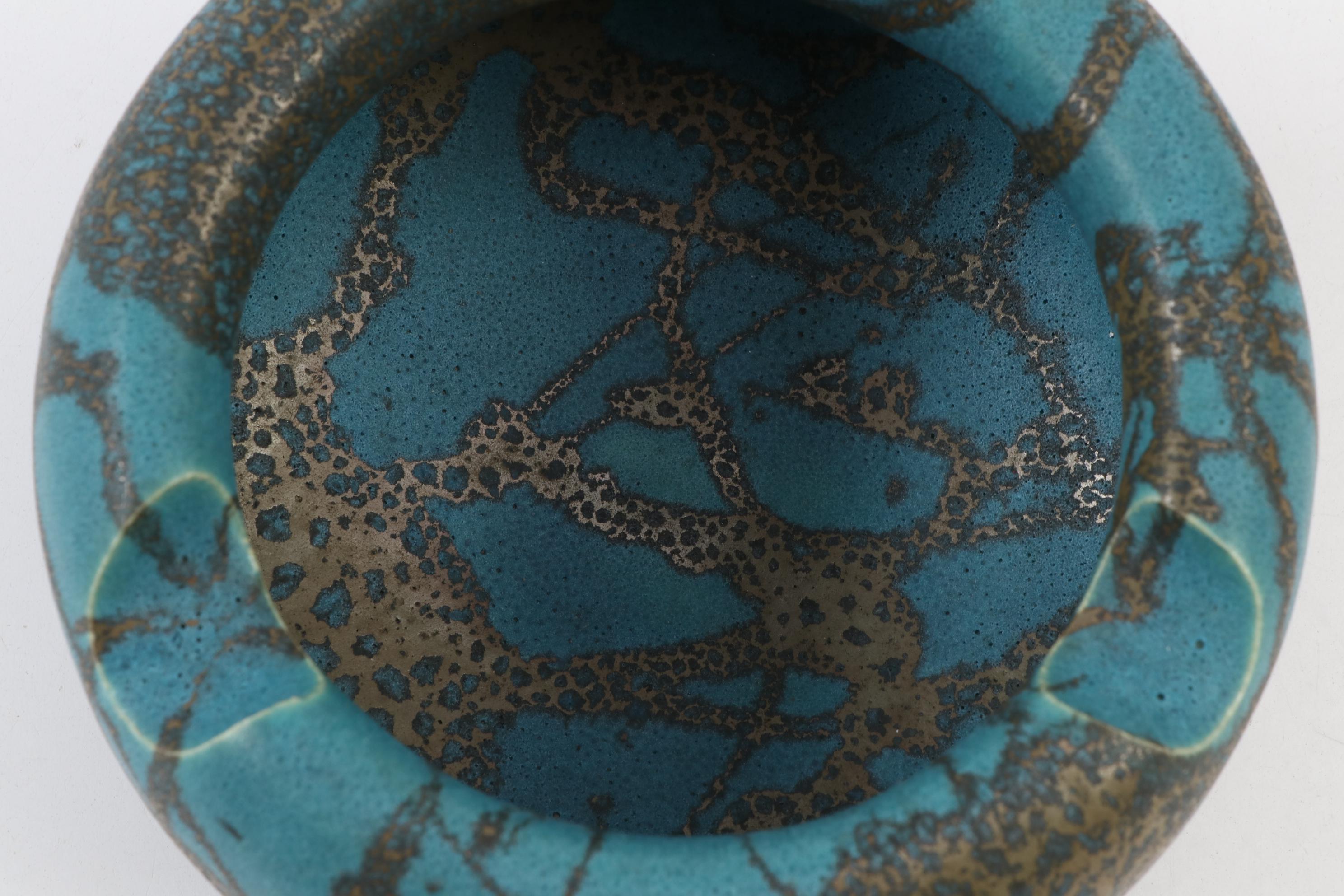 Hiroaki "Taimei" Morino Glazed Ceramic Vessel, circa 1975