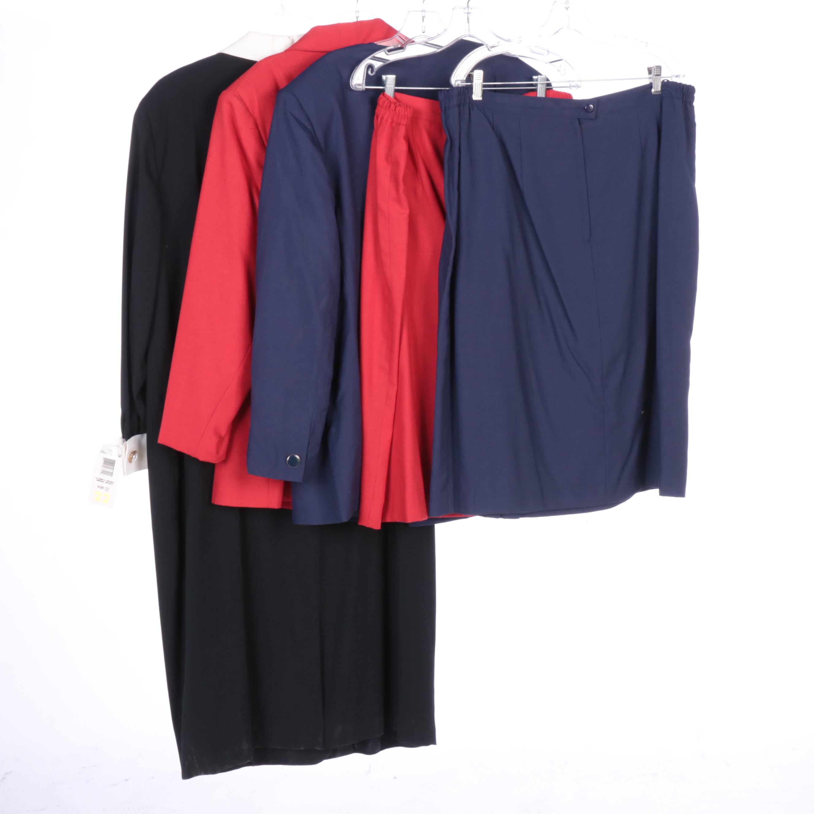 Elisabeth by Liz Claiborne Dress with John Meyer and Camden Place Skirt Suits