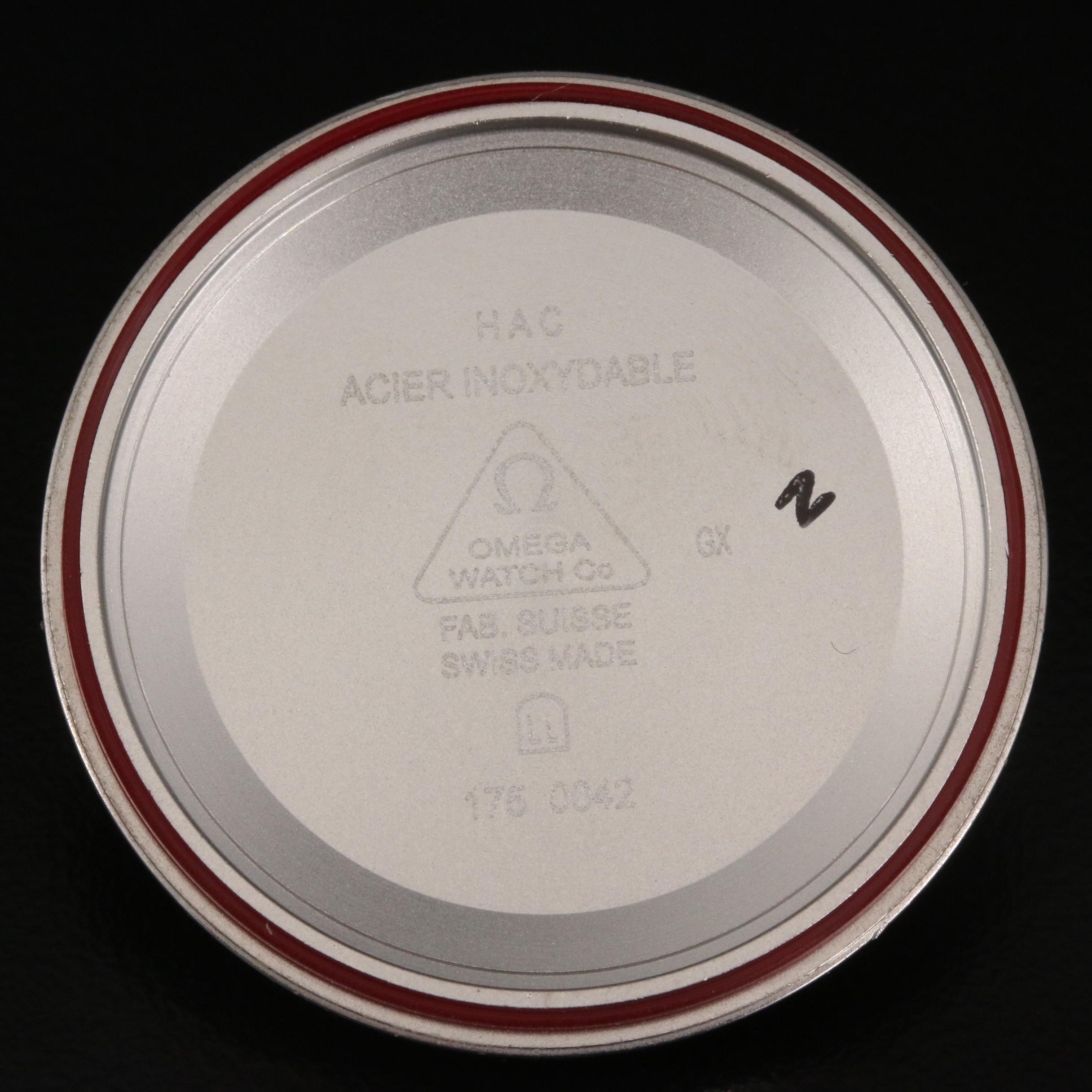 Omega "Speedmaster" Reduced Automatic Watch with Mother of Pearl Dial