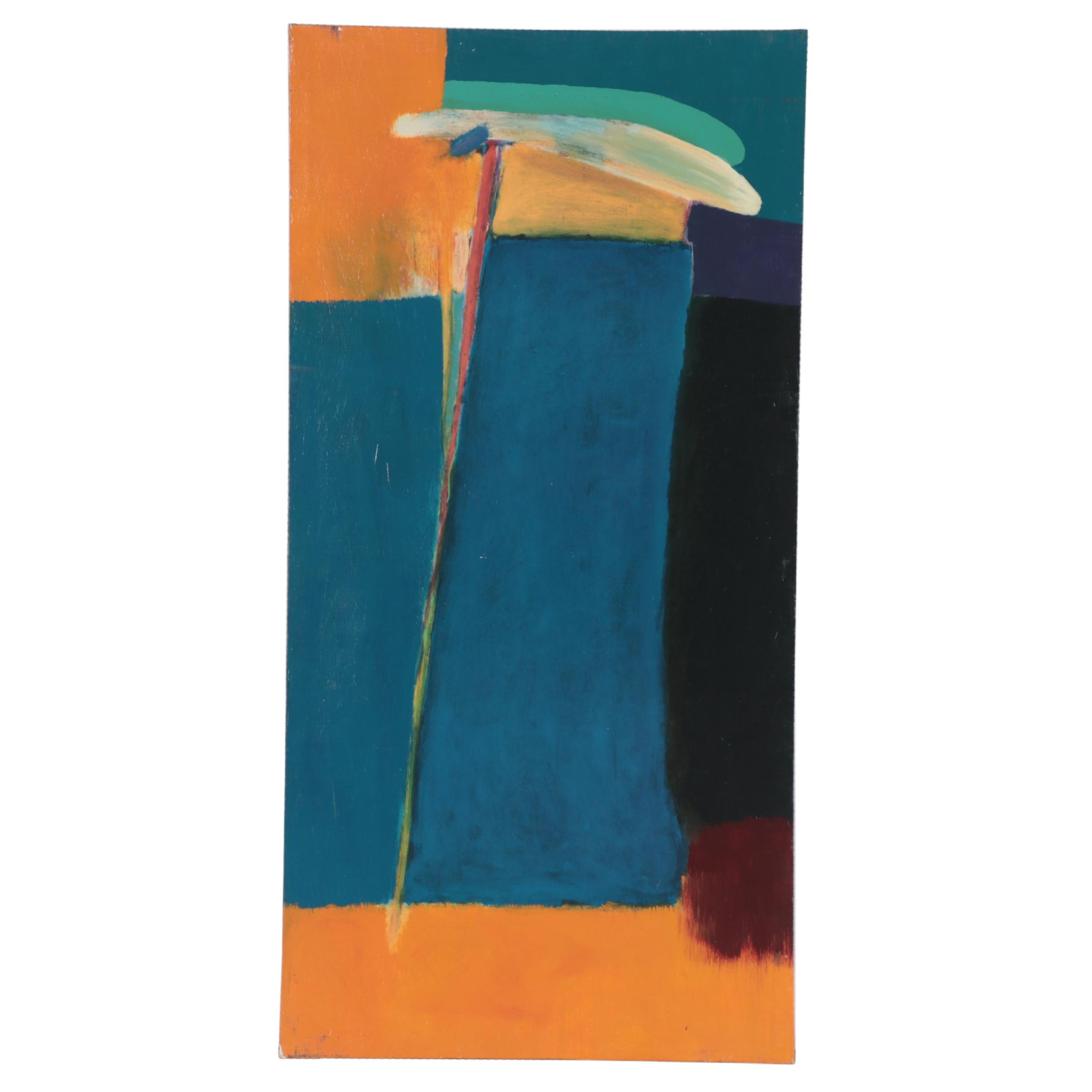 Embellished Offset Lithograph after Emily Mason "Degreeless Noon"