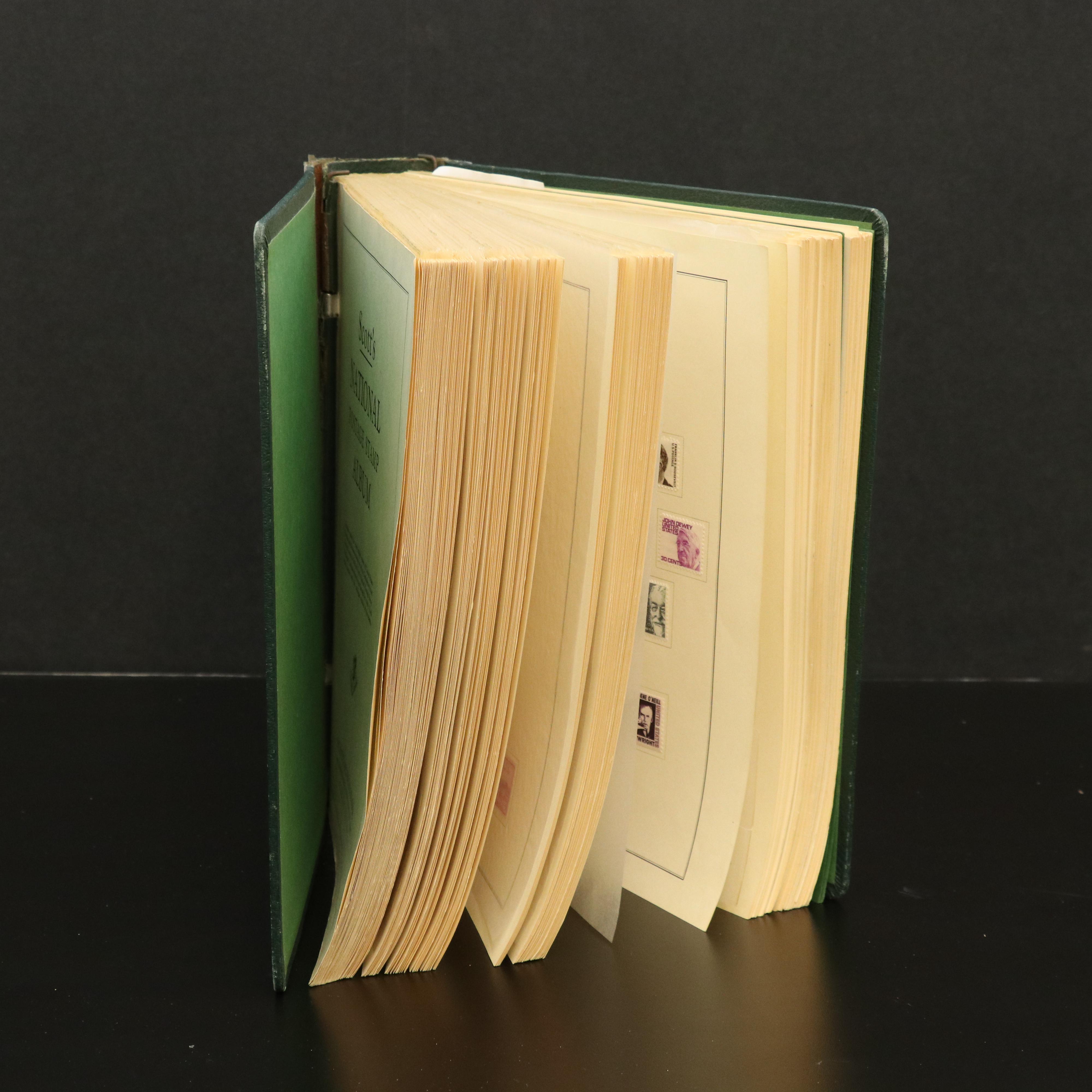 Scott U.S. Stamp Album Including Farley National Parks and Columbian Exposition