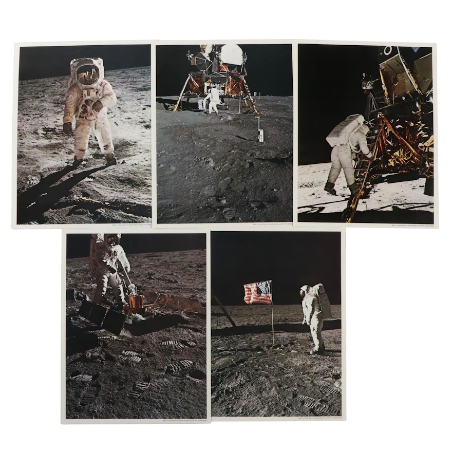 Eastman Kodak "Apollo 11 Moon Landing Mission" Prints with Envelope