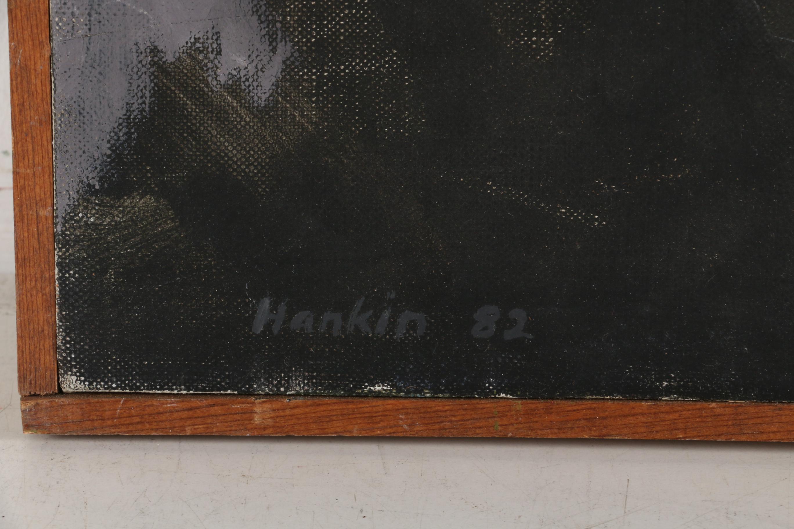 Stephen Hankin Oil Painting "Lorraine," 1982