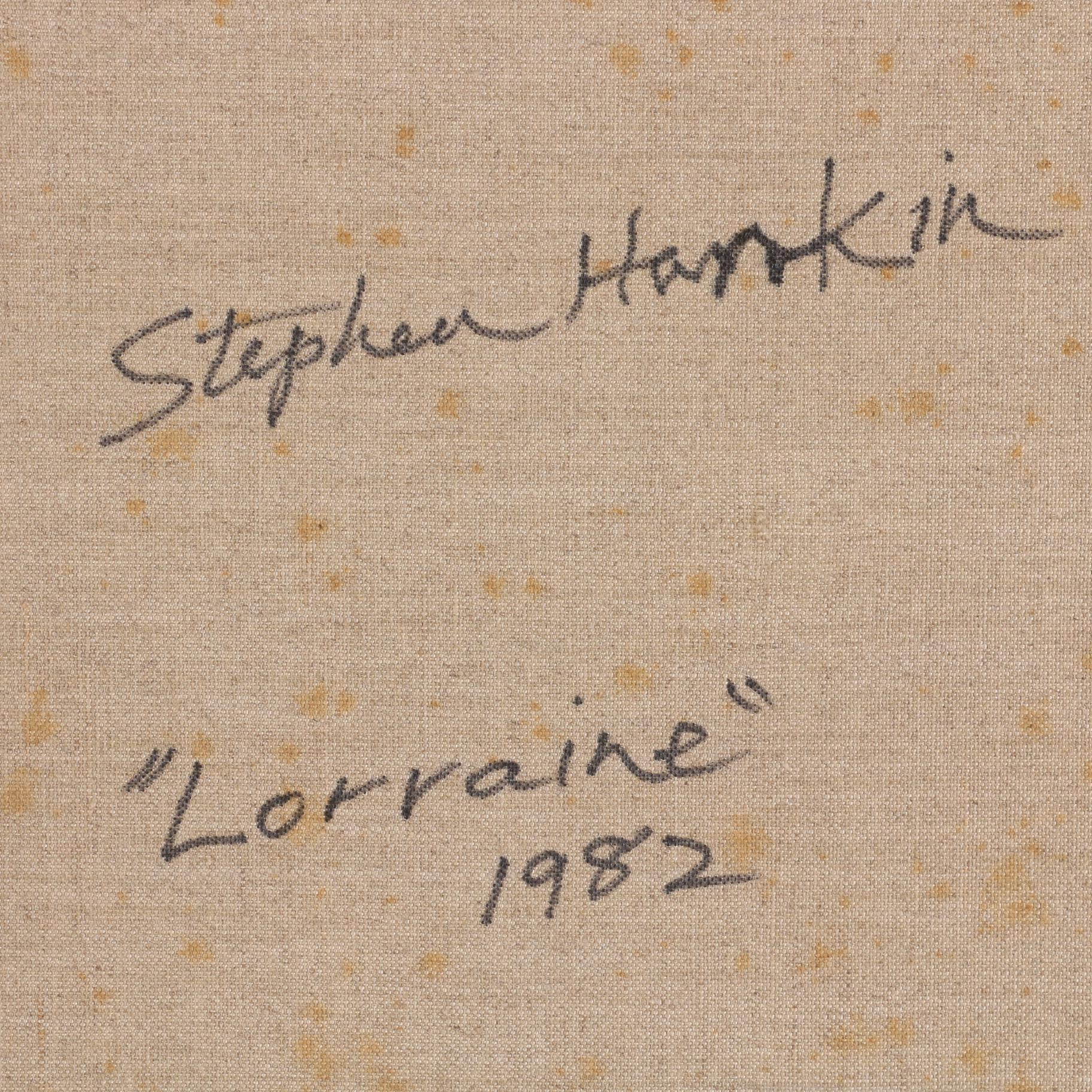 Stephen Hankin Oil Painting "Lorraine," 1982