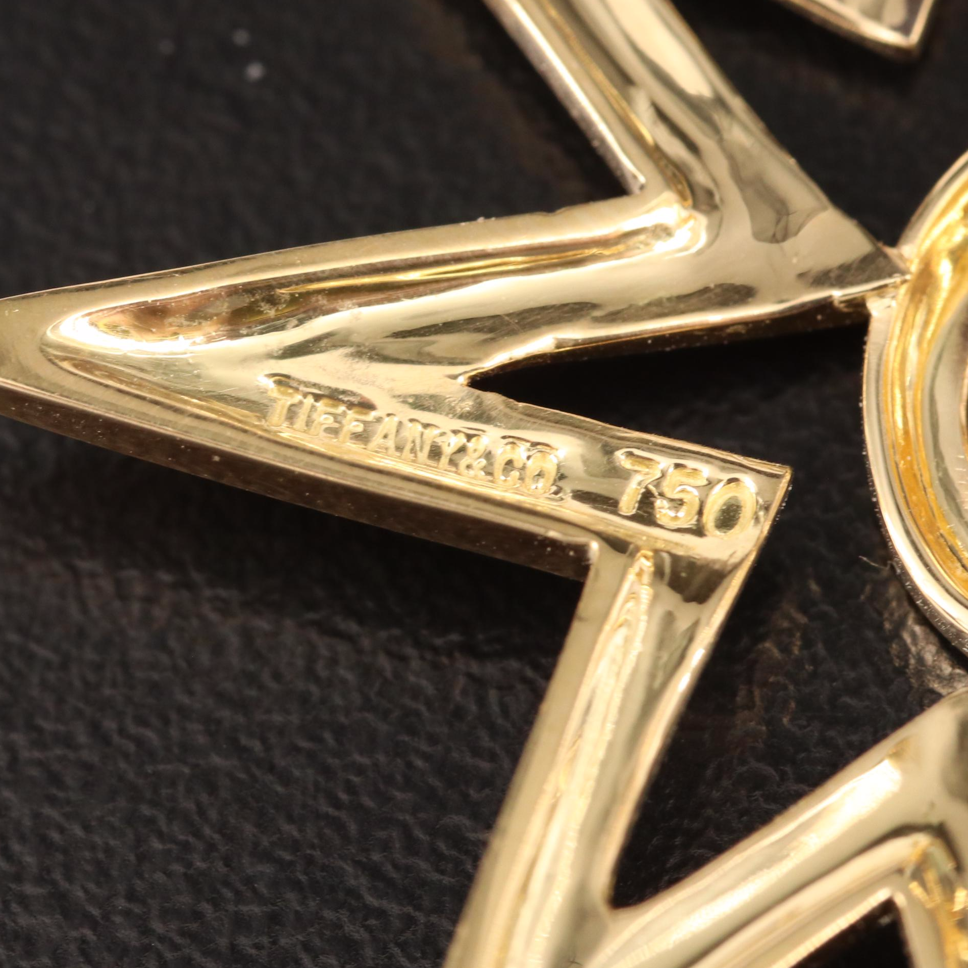 Paloma Picasso for Tiffany & Co. "Starburst" 18K Earrings