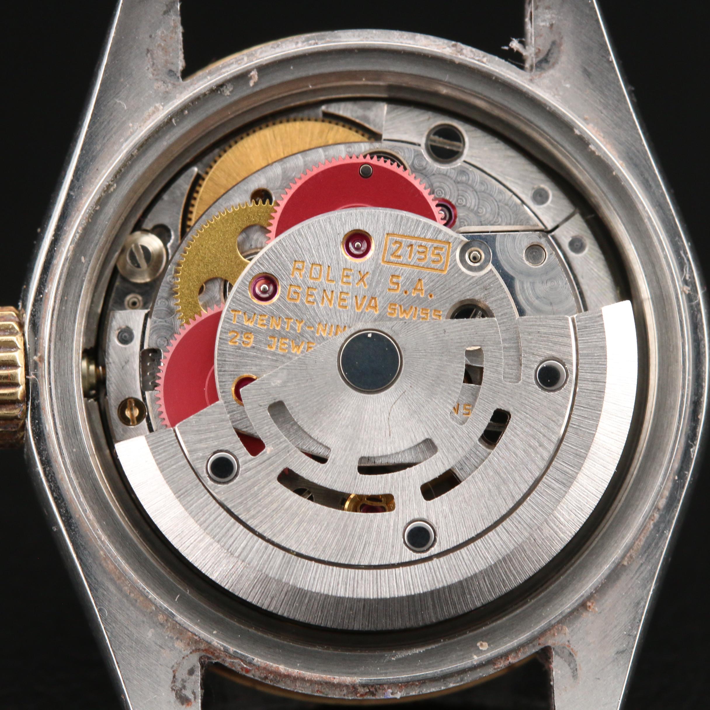 1985 Rolex Datejust Watch with Diamond Bezel