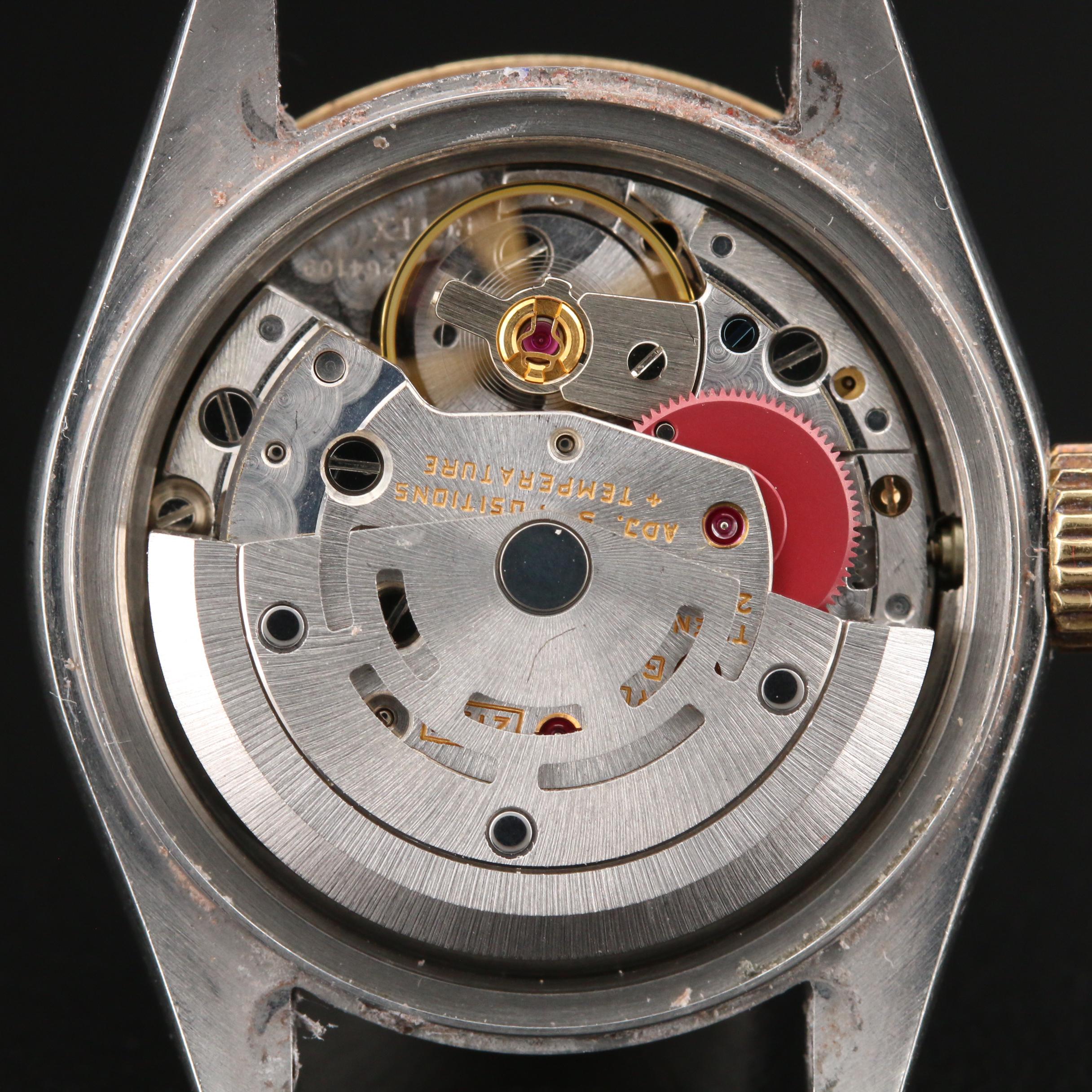 1985 Rolex Datejust Watch with Diamond Bezel