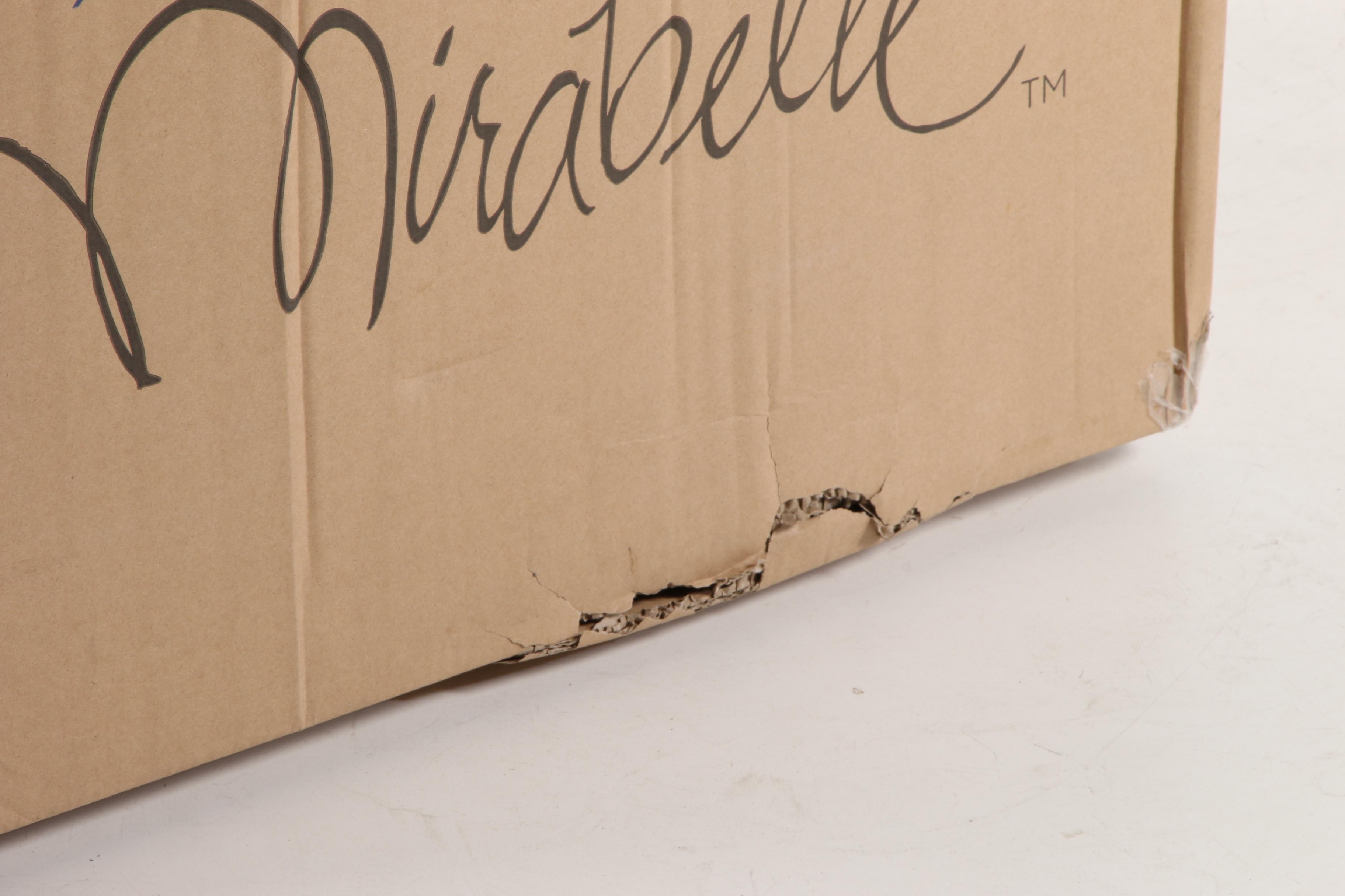 "Bradenton" Porcelain Elongated Toilet Bowl in White