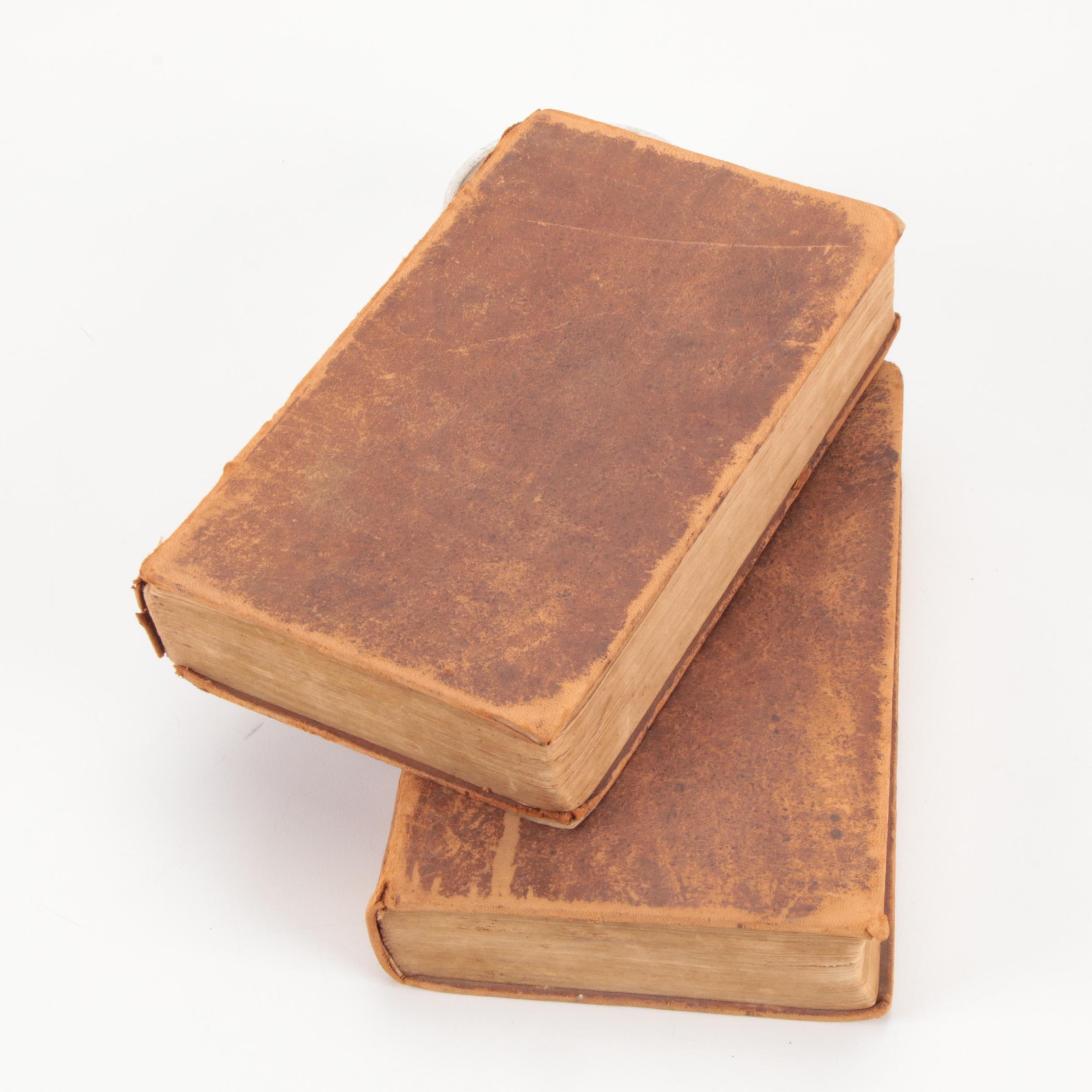 "The Life of Napoleon Buonaparte" Two-Volume Set by Sir Walter Scott, 1828