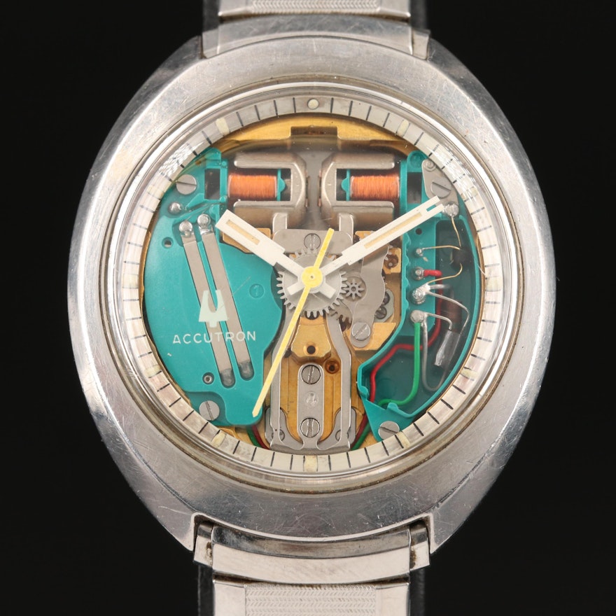 1974 Bulova "Spaceview" Accutron Wristwatch