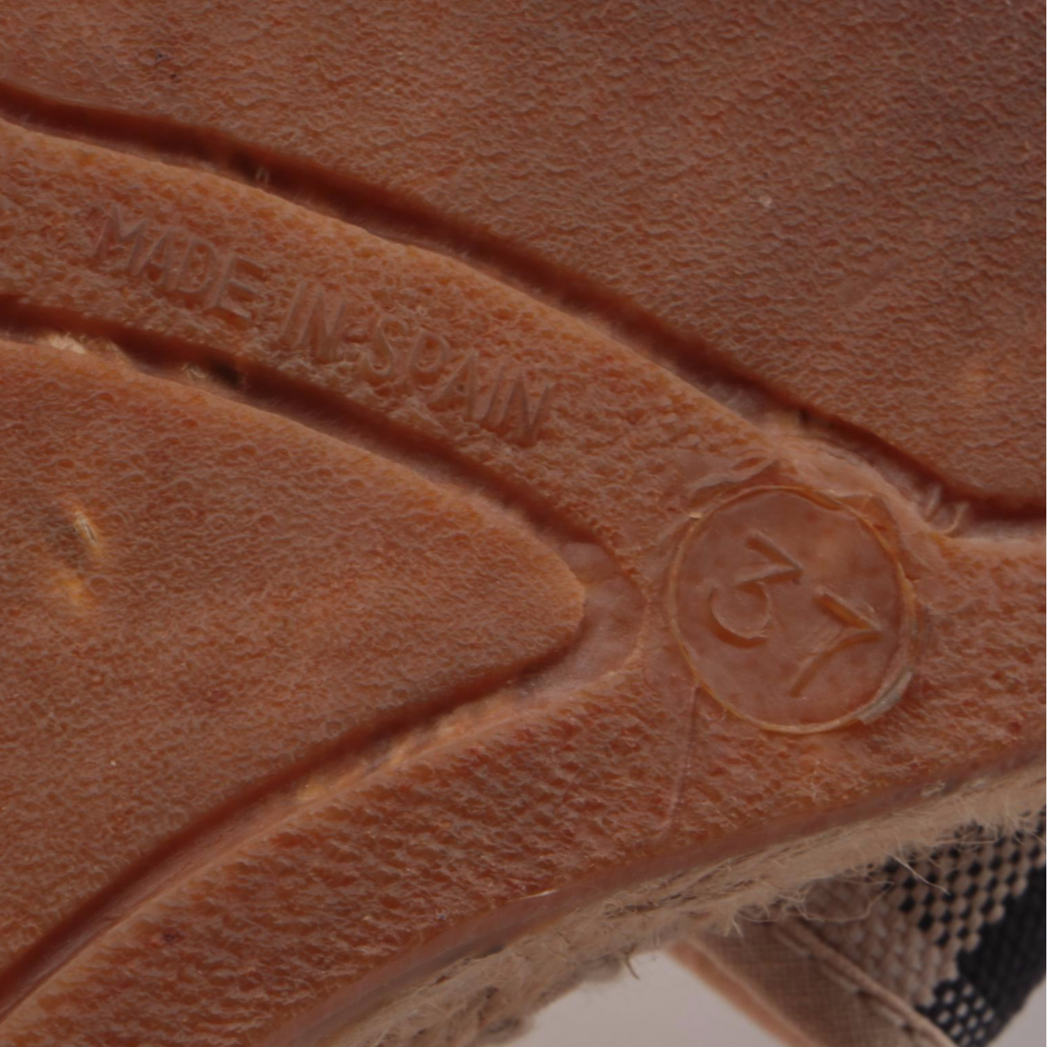 Burberry "Nova Check" Espadrille Wedge Sandals