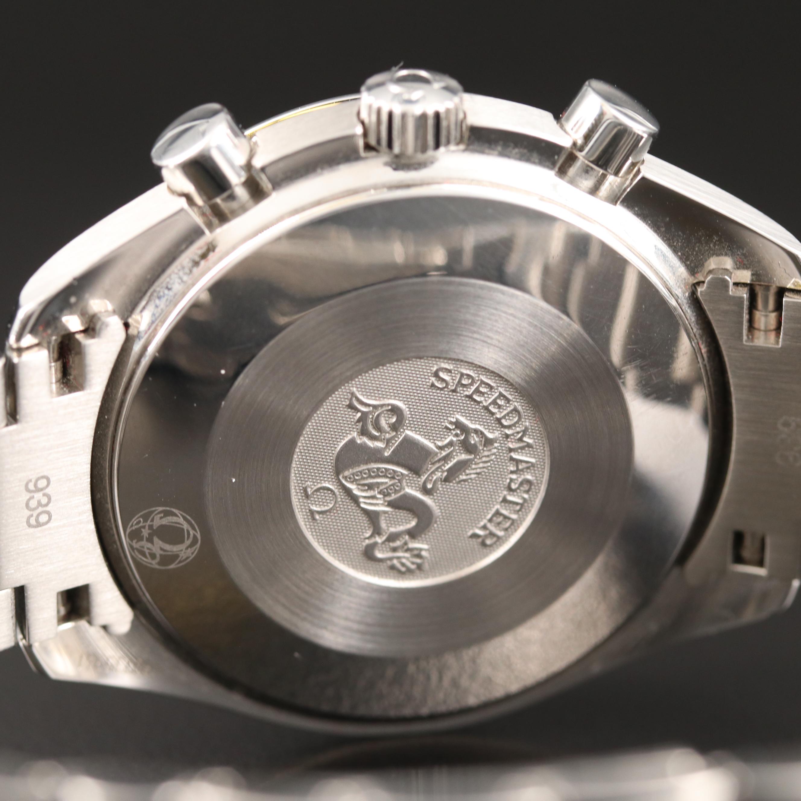 Omega "Speedmaster" Reduced Automatic Watch with Mother of Pearl Dial