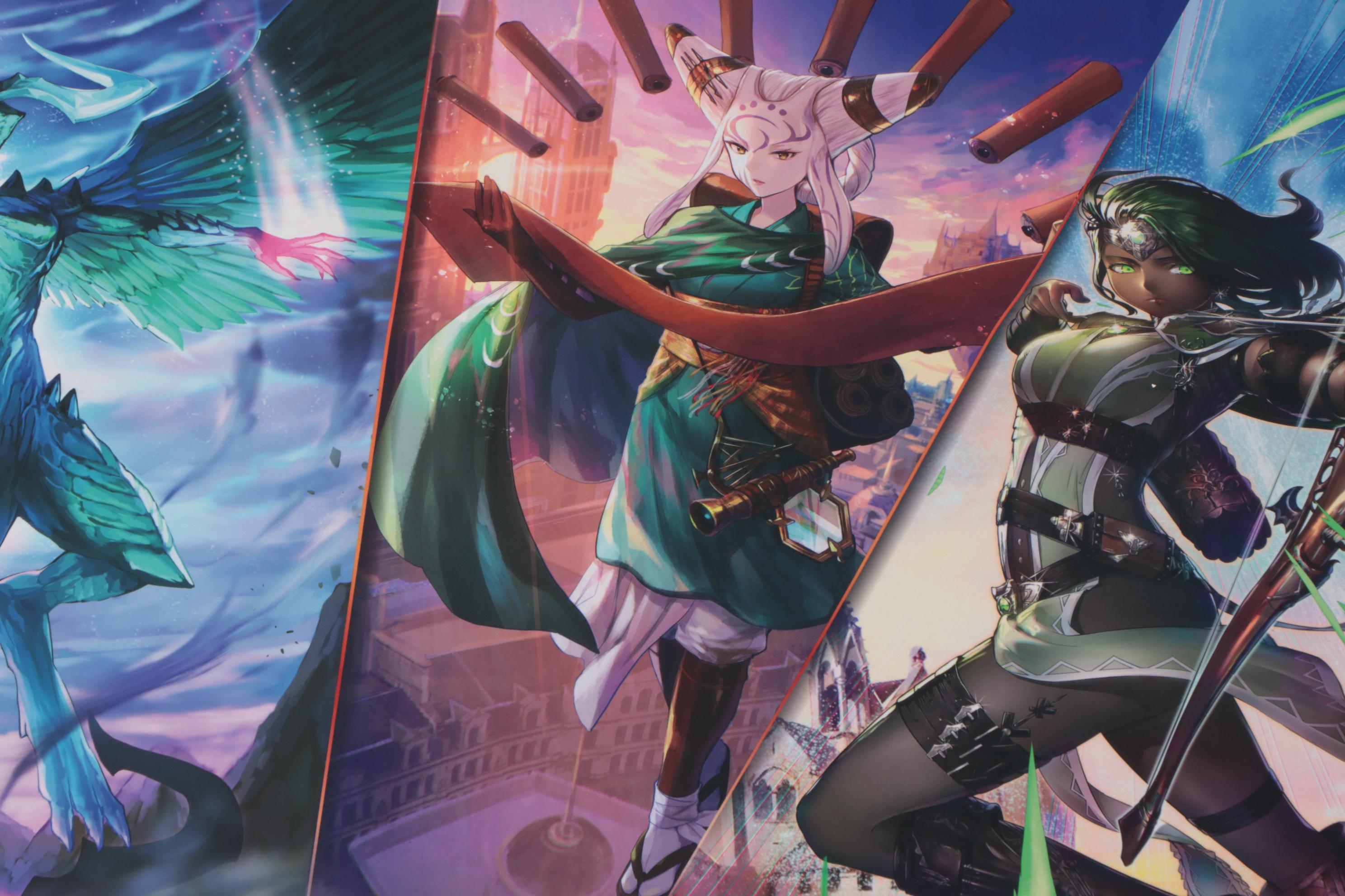 Collection of "Magic: The Gathering" Table Playmats