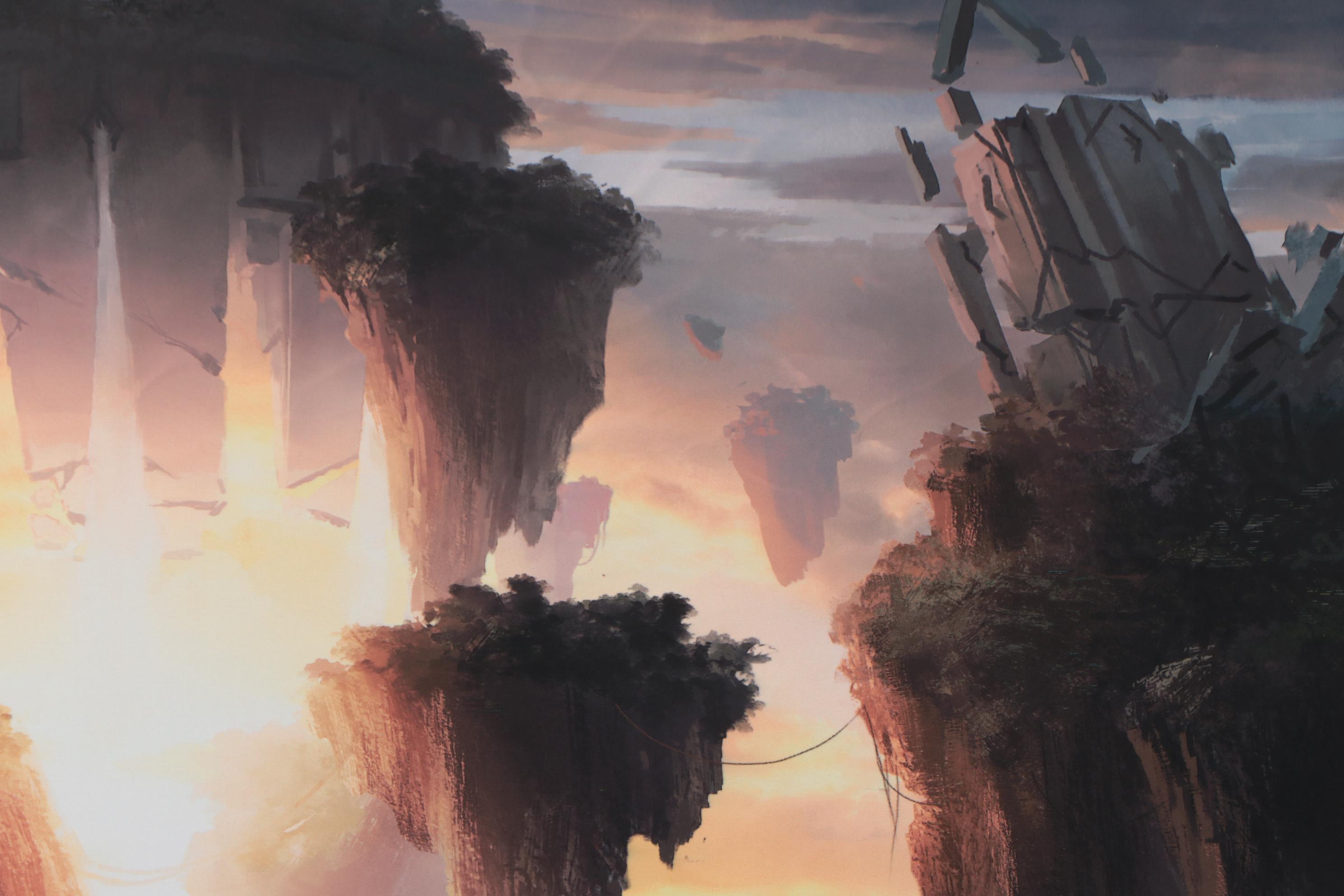 Collection of "Magic: The Gathering" Table Playmats