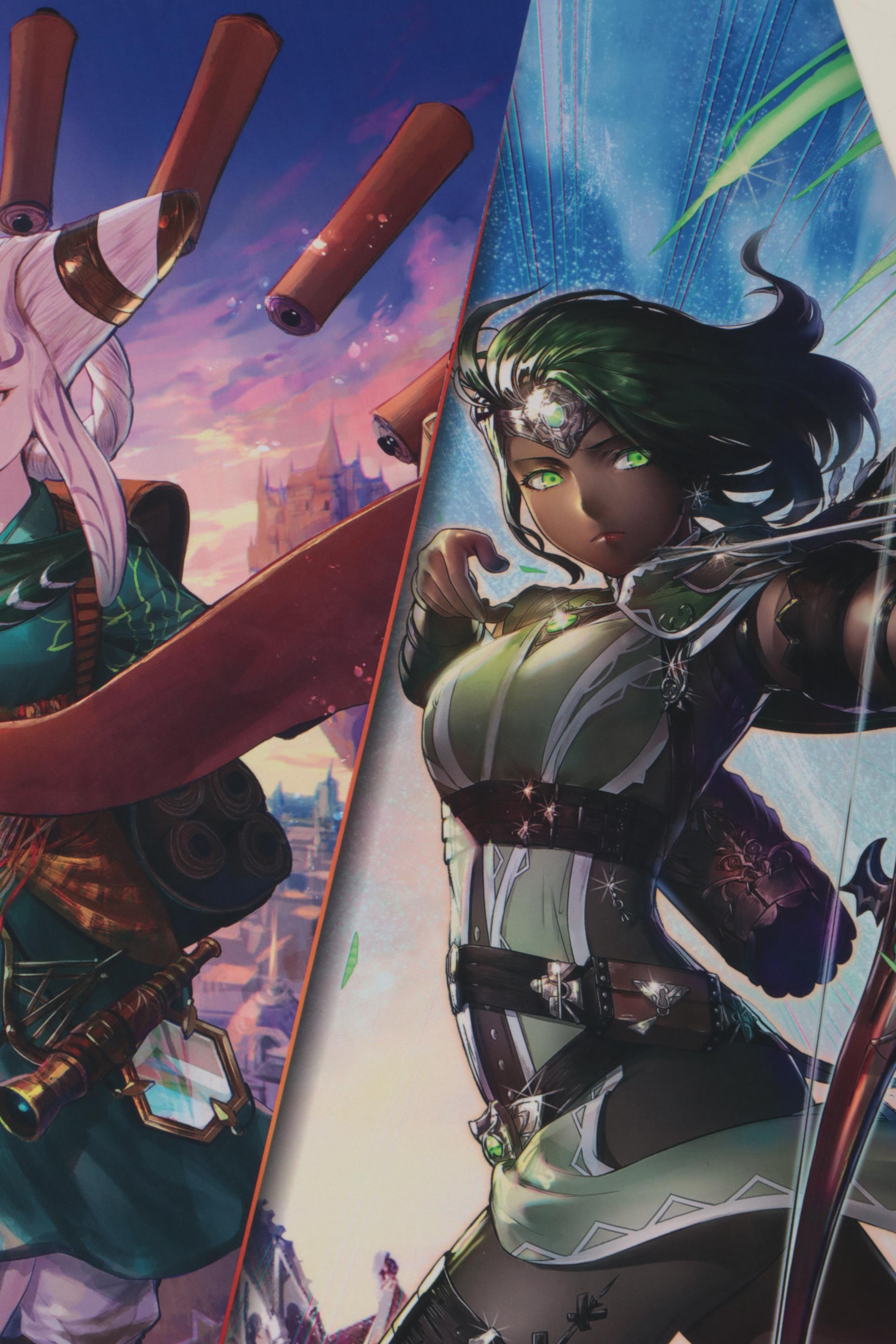 Collection of "Magic: The Gathering" Table Playmats