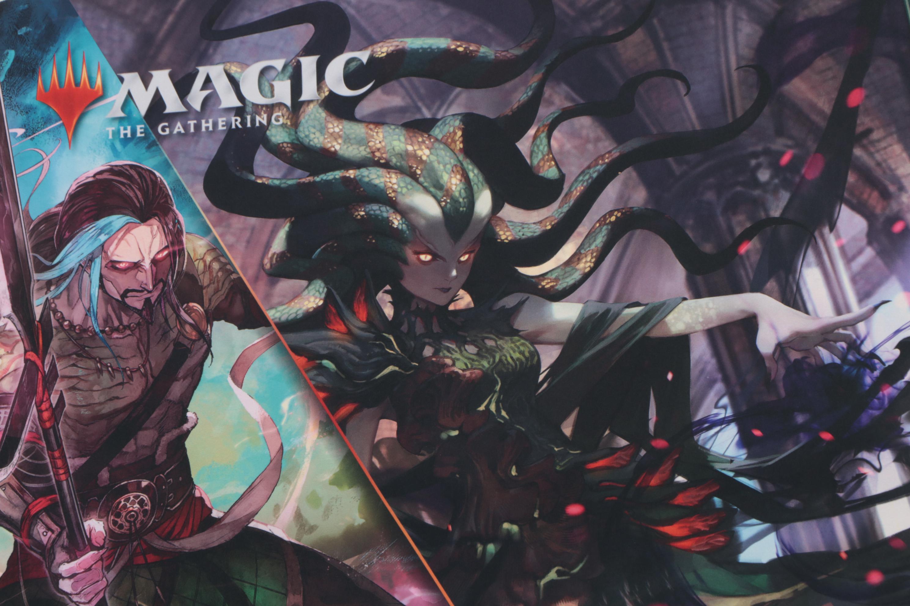 Collection of "Magic: The Gathering" Table Playmats