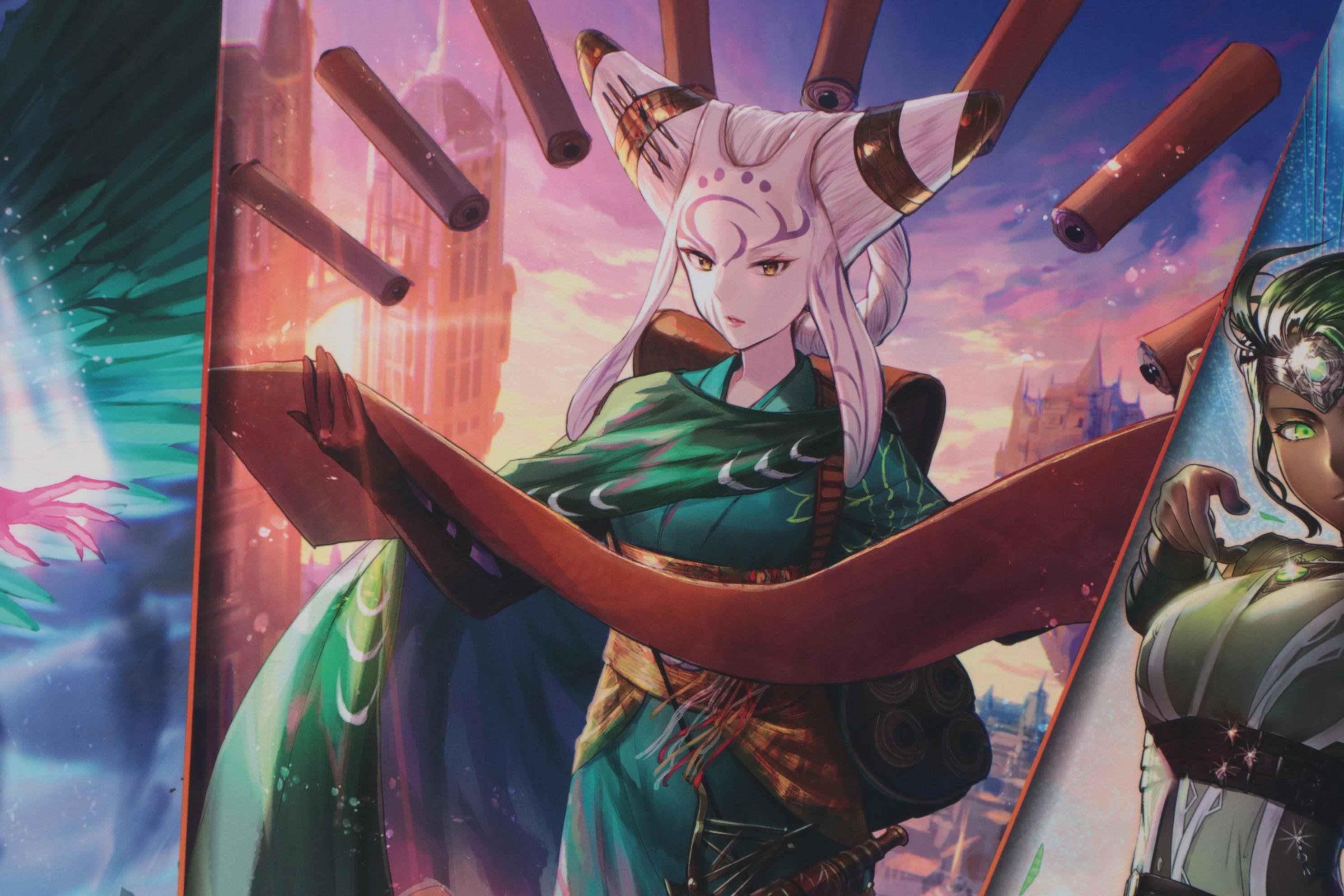 Collection of "Magic: The Gathering" Table Playmats