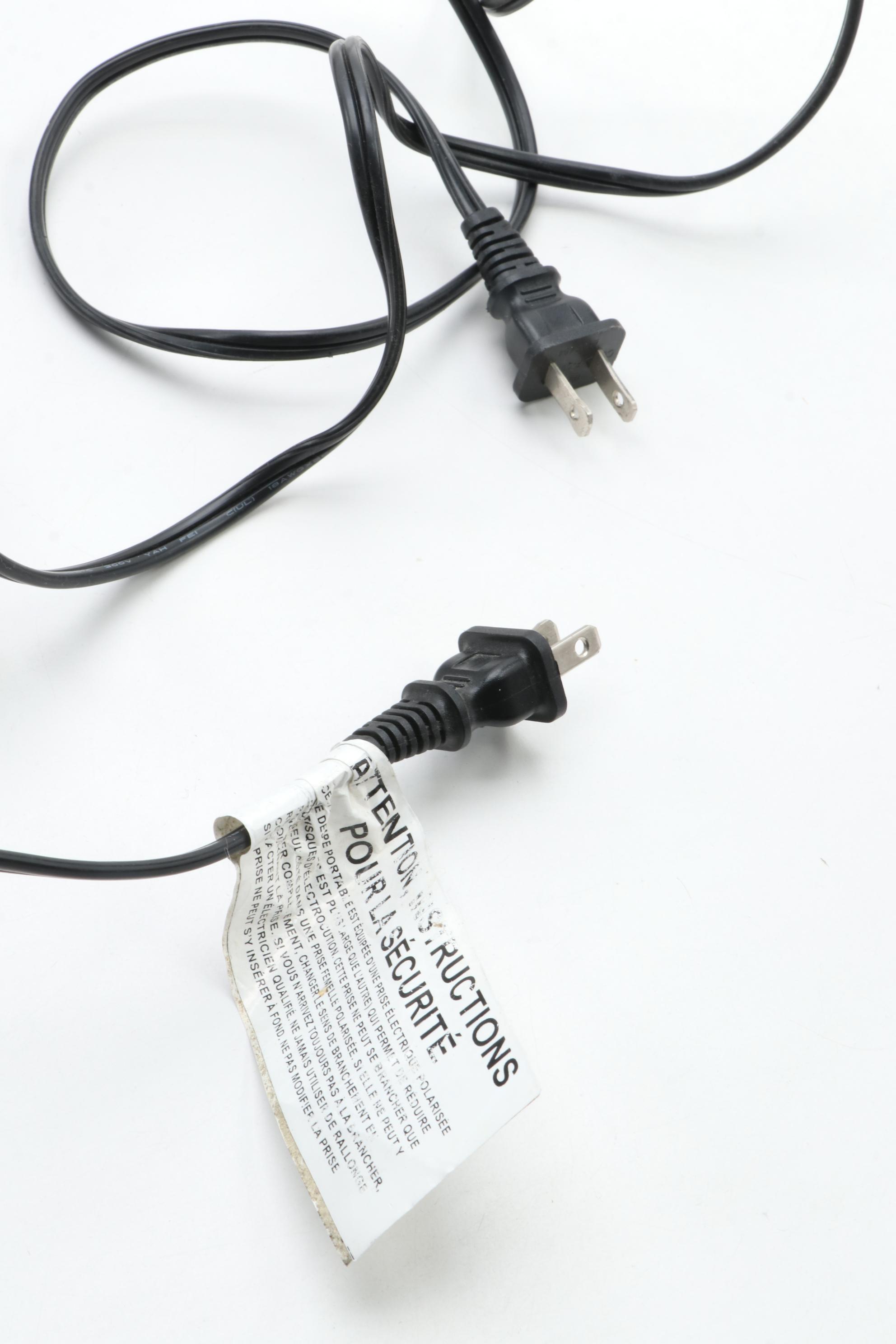 Pair of Pottery Barn Patinated Metal Candlestick Table Lamps