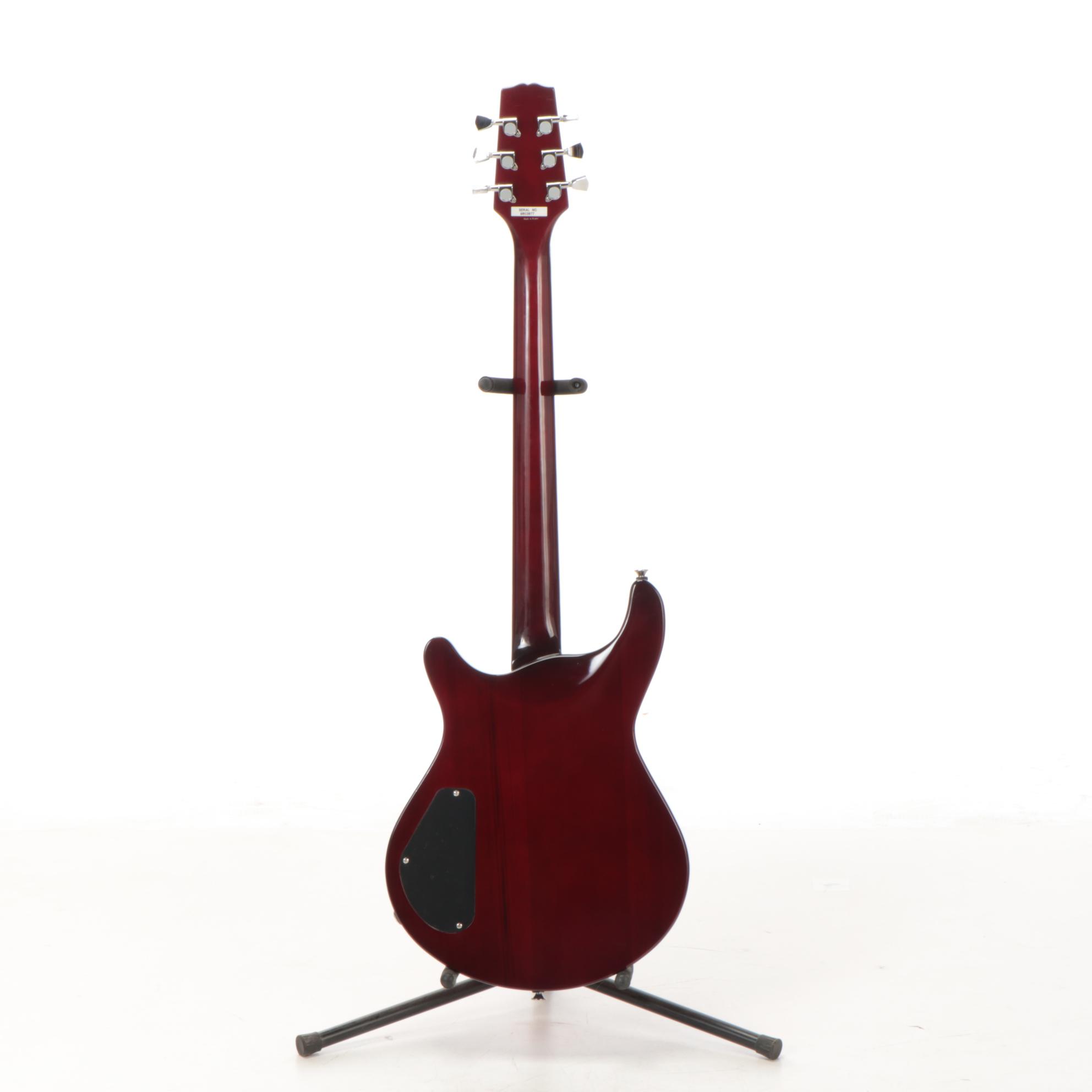 Hamer Double Cutaway 24 Fret Electric Guitar with Gig Bag