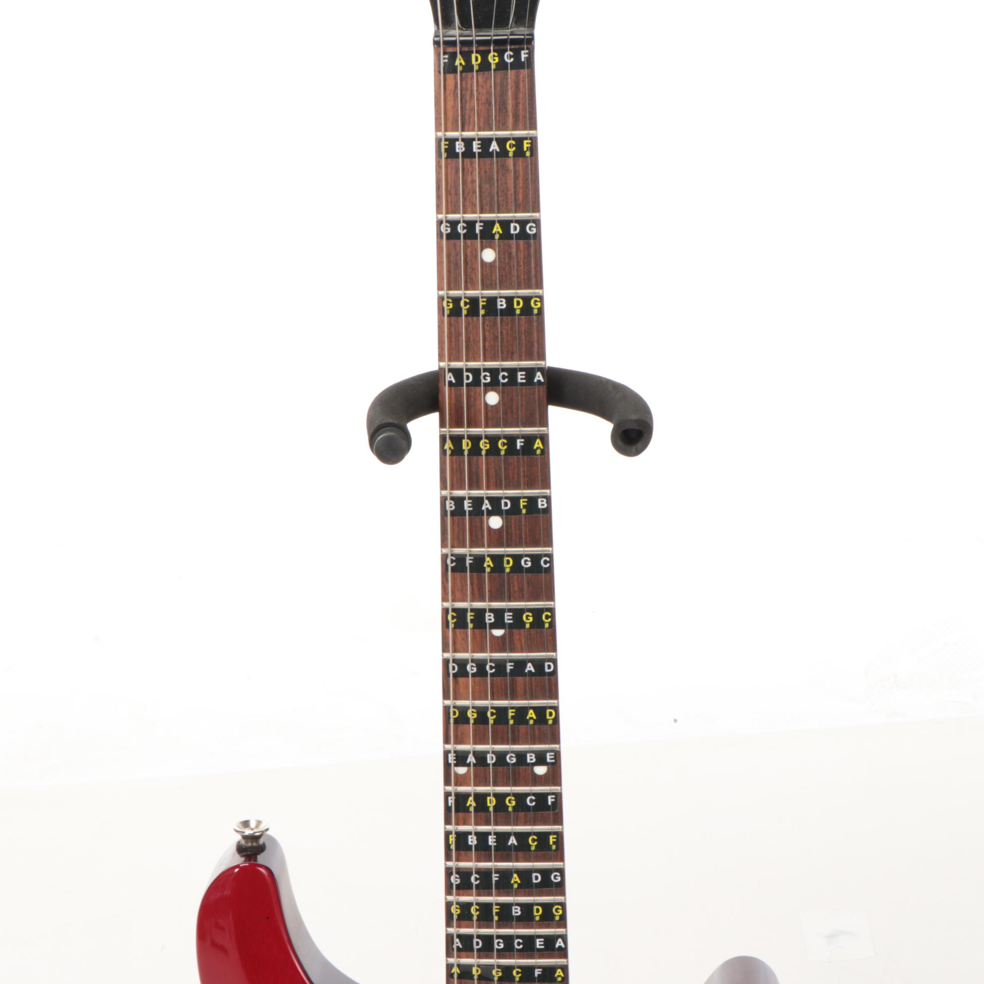 Hamer Double Cutaway 24 Fret Electric Guitar with Gig Bag