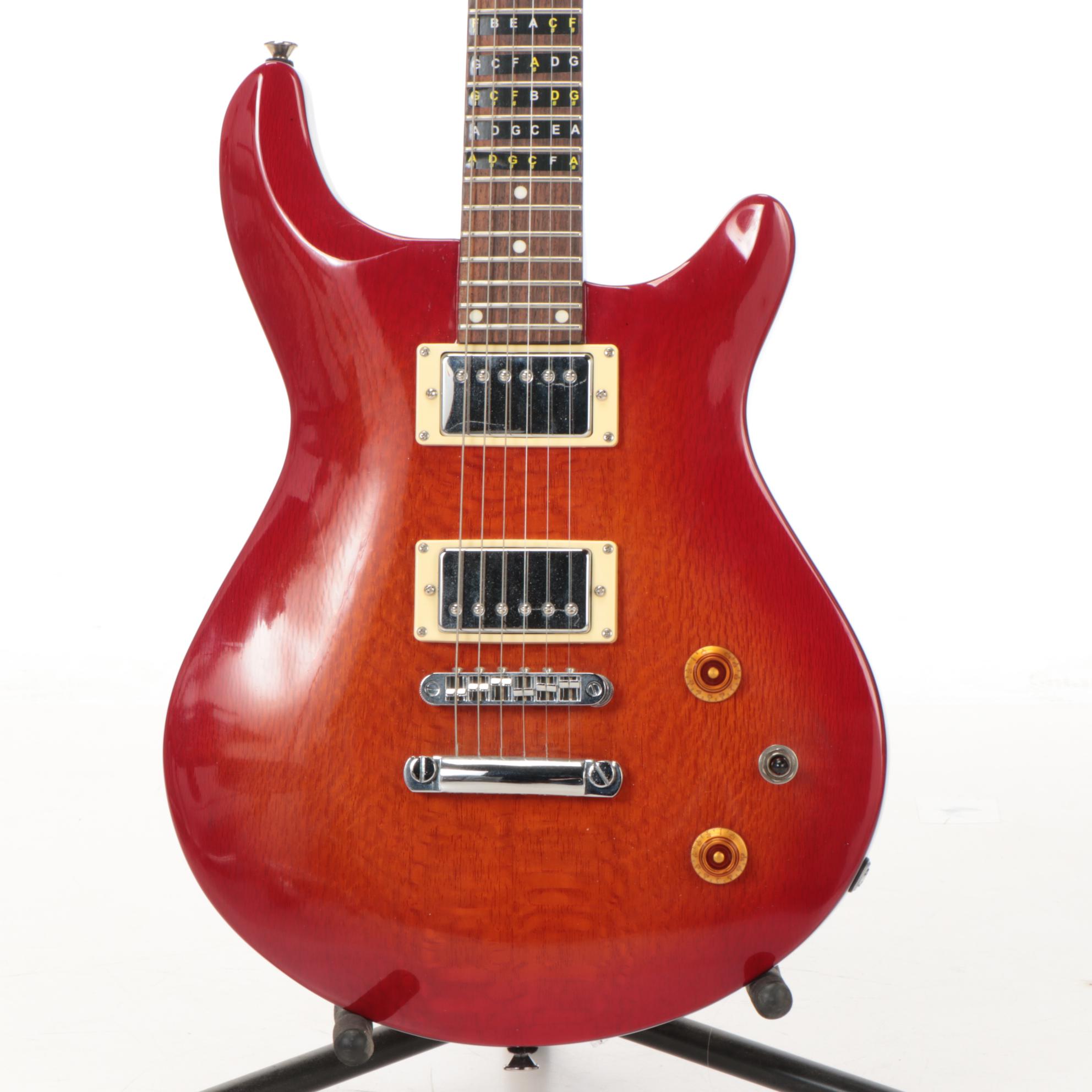 Hamer Double Cutaway 24 Fret Electric Guitar with Gig Bag