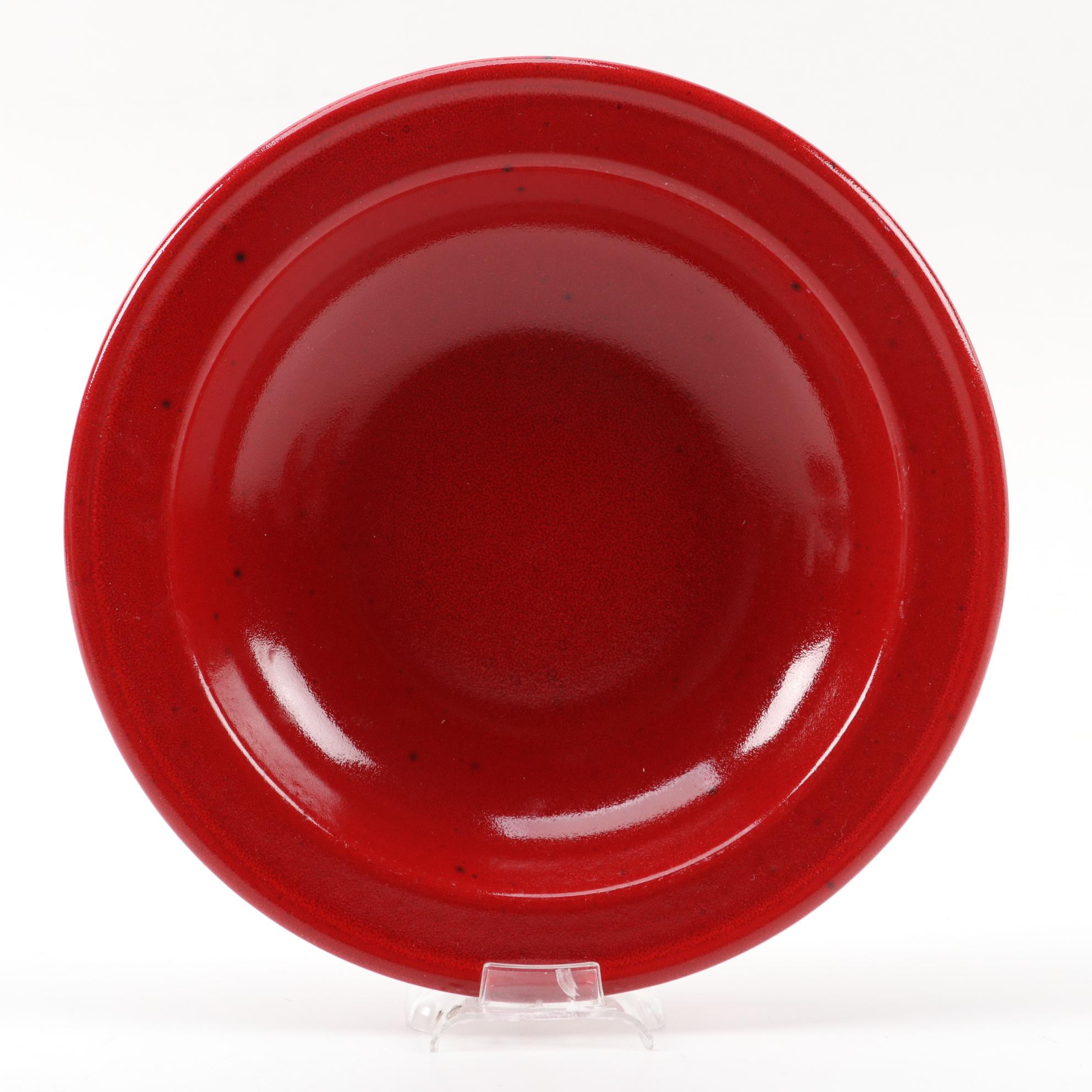 Emile Henry Ceramic Grilling and Baking Stone with Glazed Stoneware Tableware