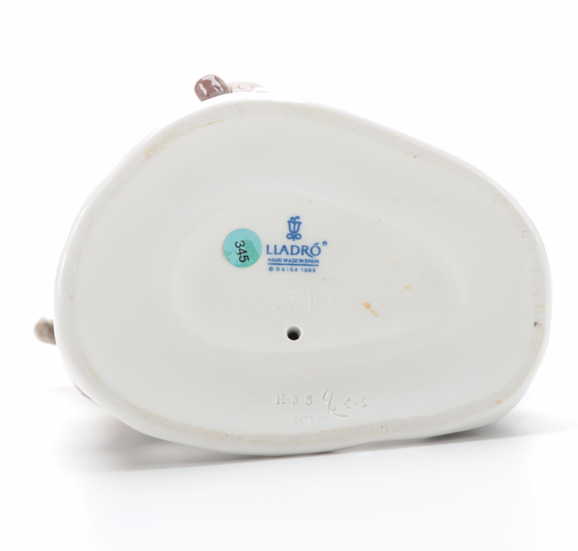 Lladró "The Snowman" Porcelain Figurine Designed by Francisco Catalá