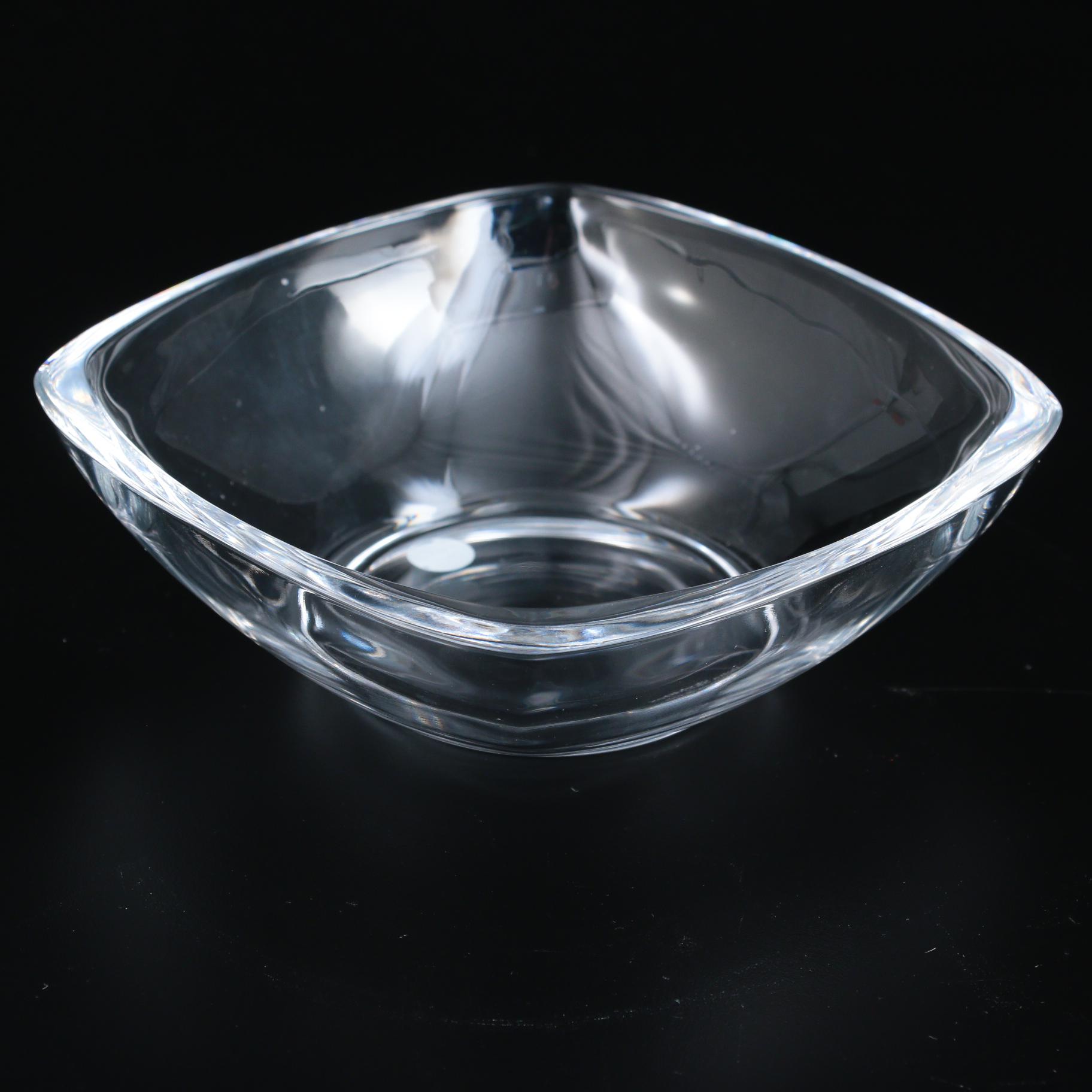 Tiffany & Co. "Delta Sky Miles" Crystal Candy Dish