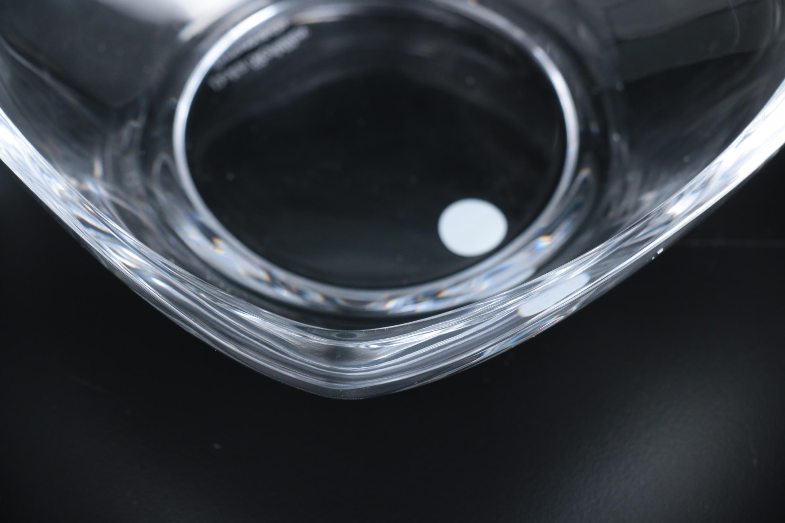 Tiffany & Co. "Delta Sky Miles" Crystal Candy Dish