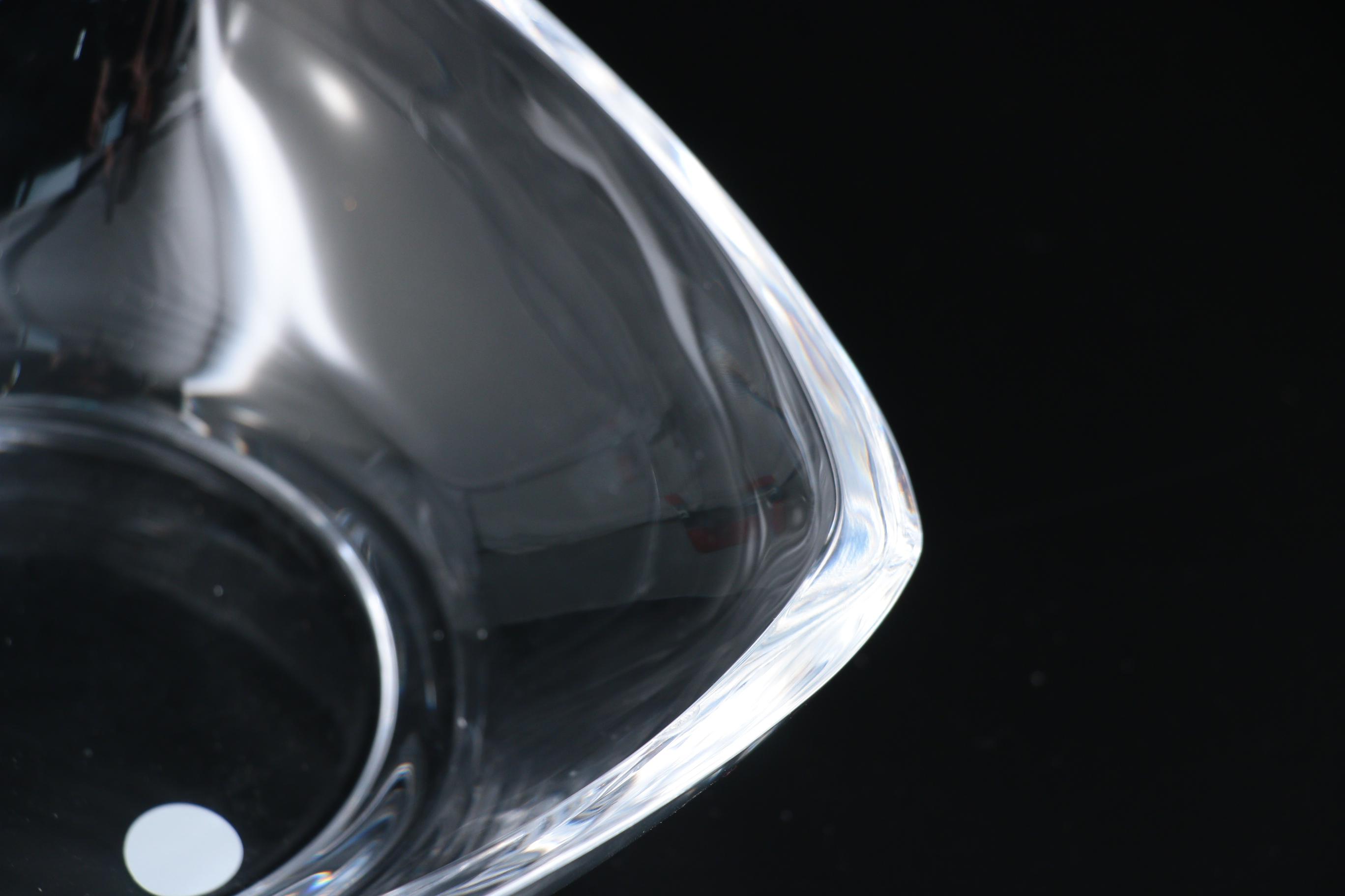 Tiffany & Co. "Delta Sky Miles" Crystal Candy Dish