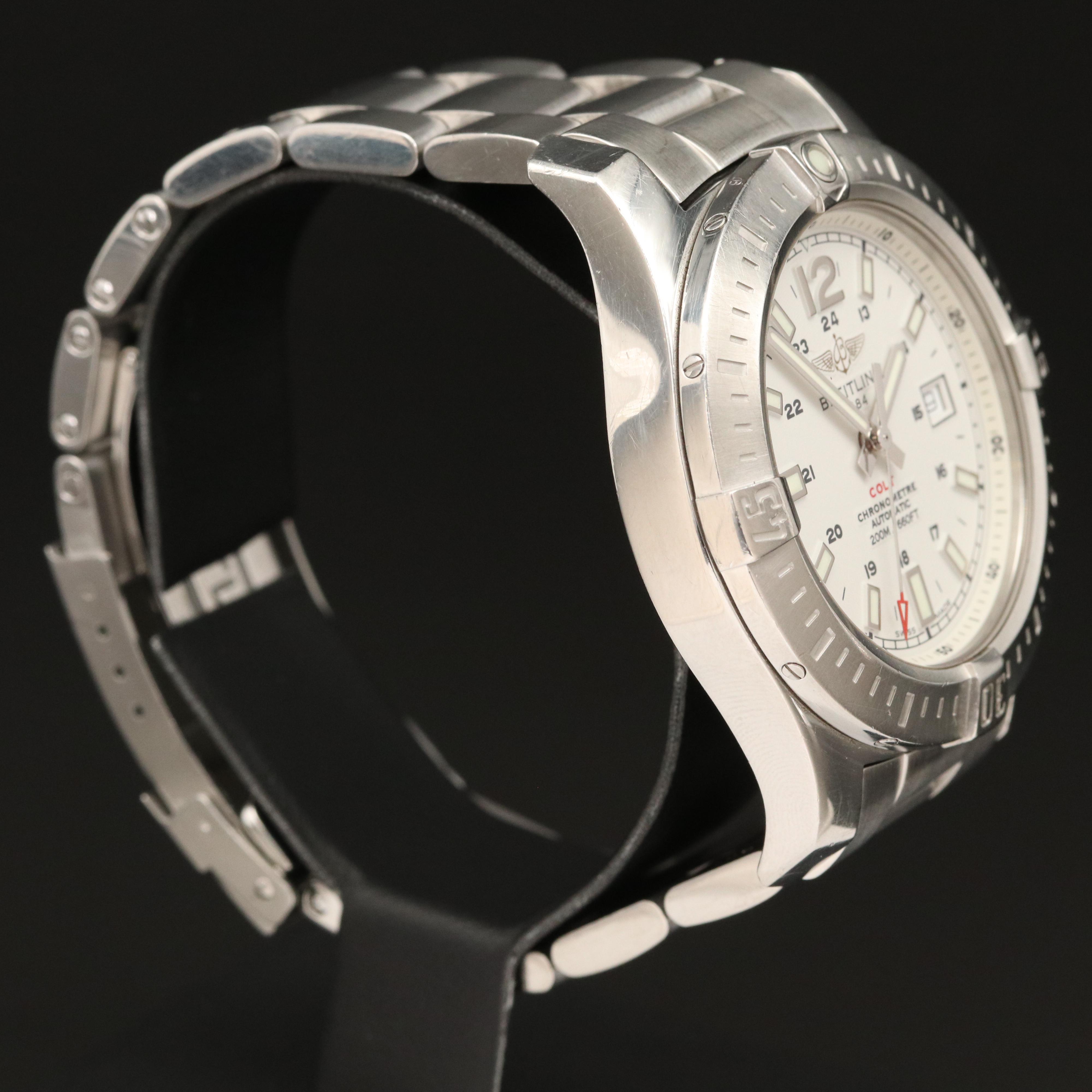 Breitling "Colt" Stainless Steel Automatic Watch