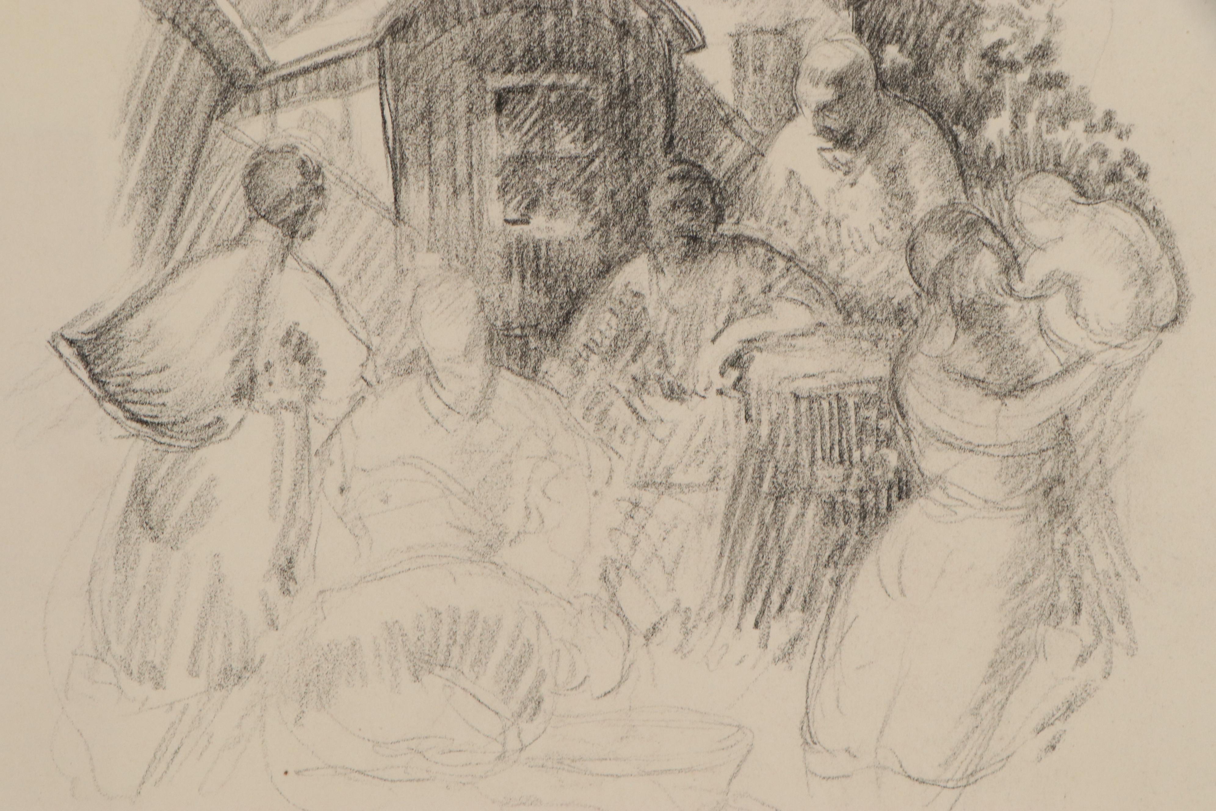 Drawings Attributed to Carl Zimmerman, Arthur Helwig, and Florence Smithburn