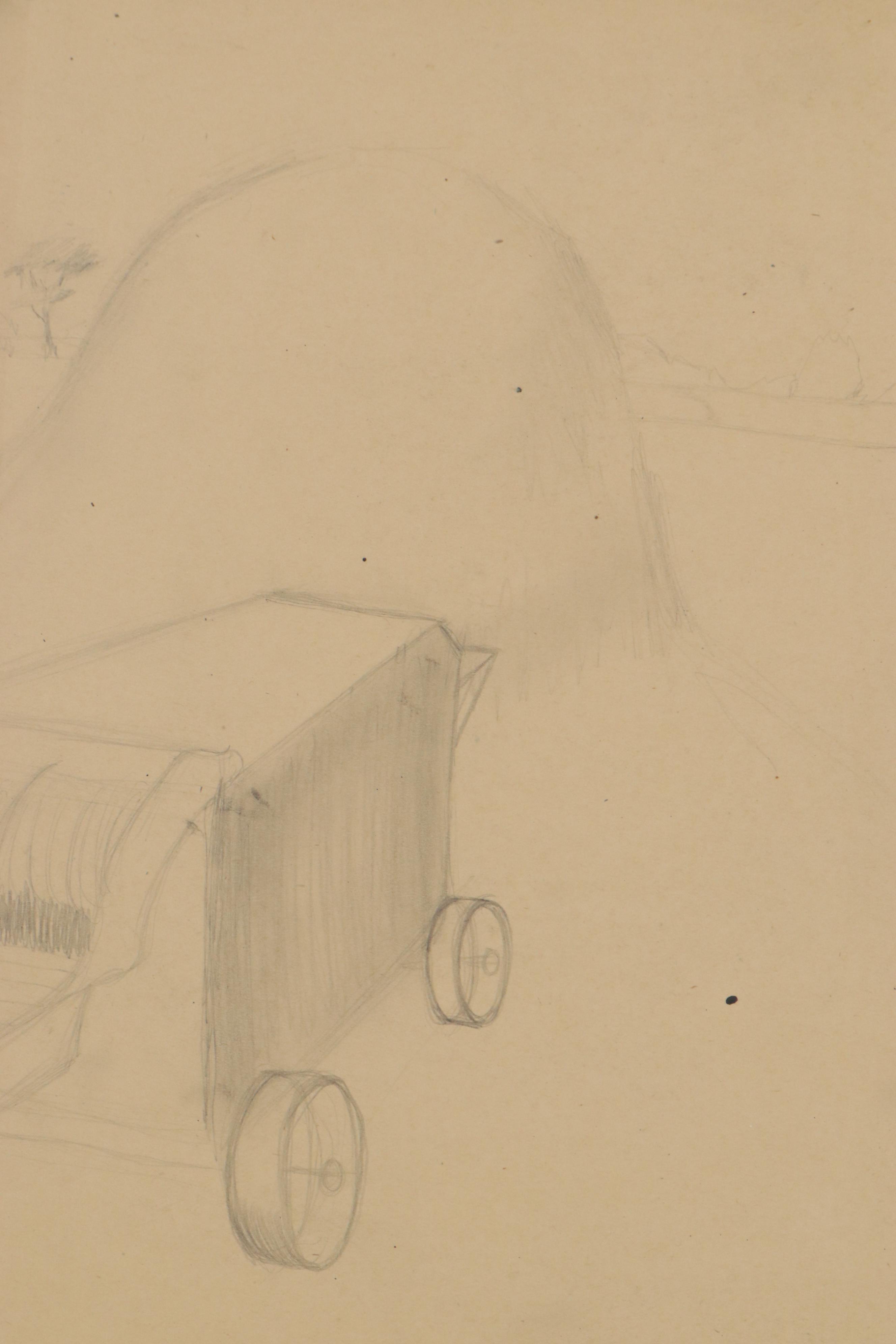 Drawings Attributed to Carl Zimmerman, Arthur Helwig, and Florence Smithburn