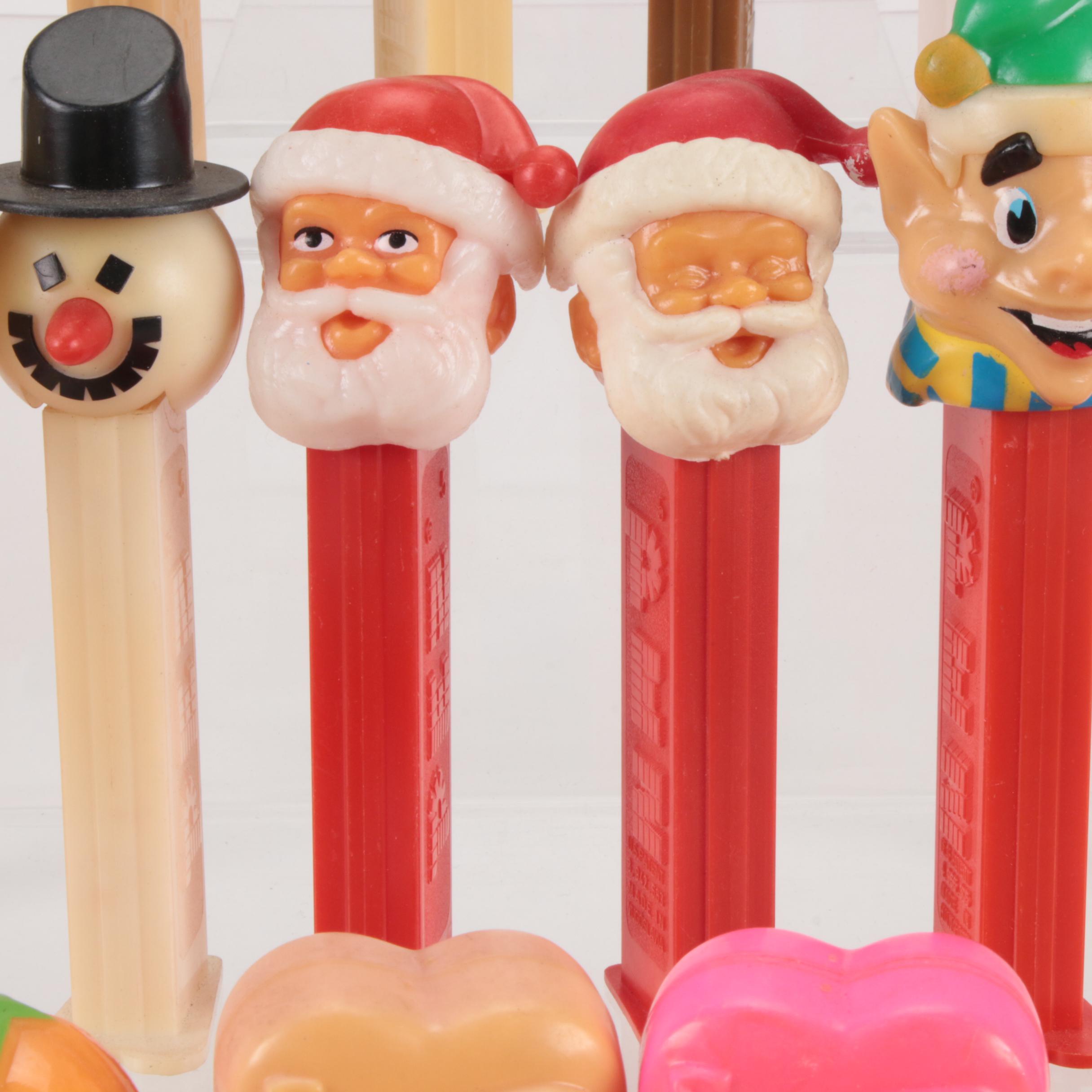 Pez Dispenser Collection, Including Princess Leia, Chewbacca, More