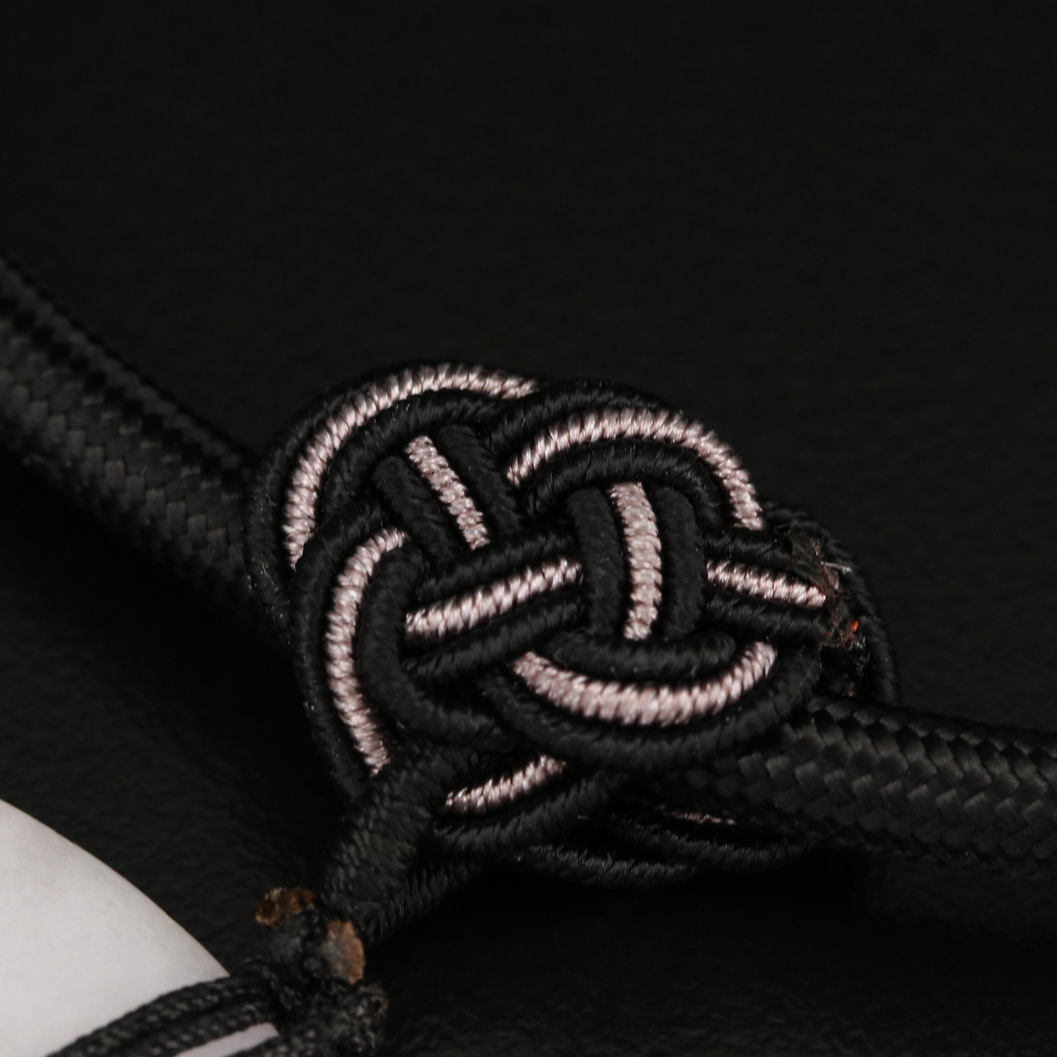 Jadeite and Glass Bi Disk Pendant Necklace