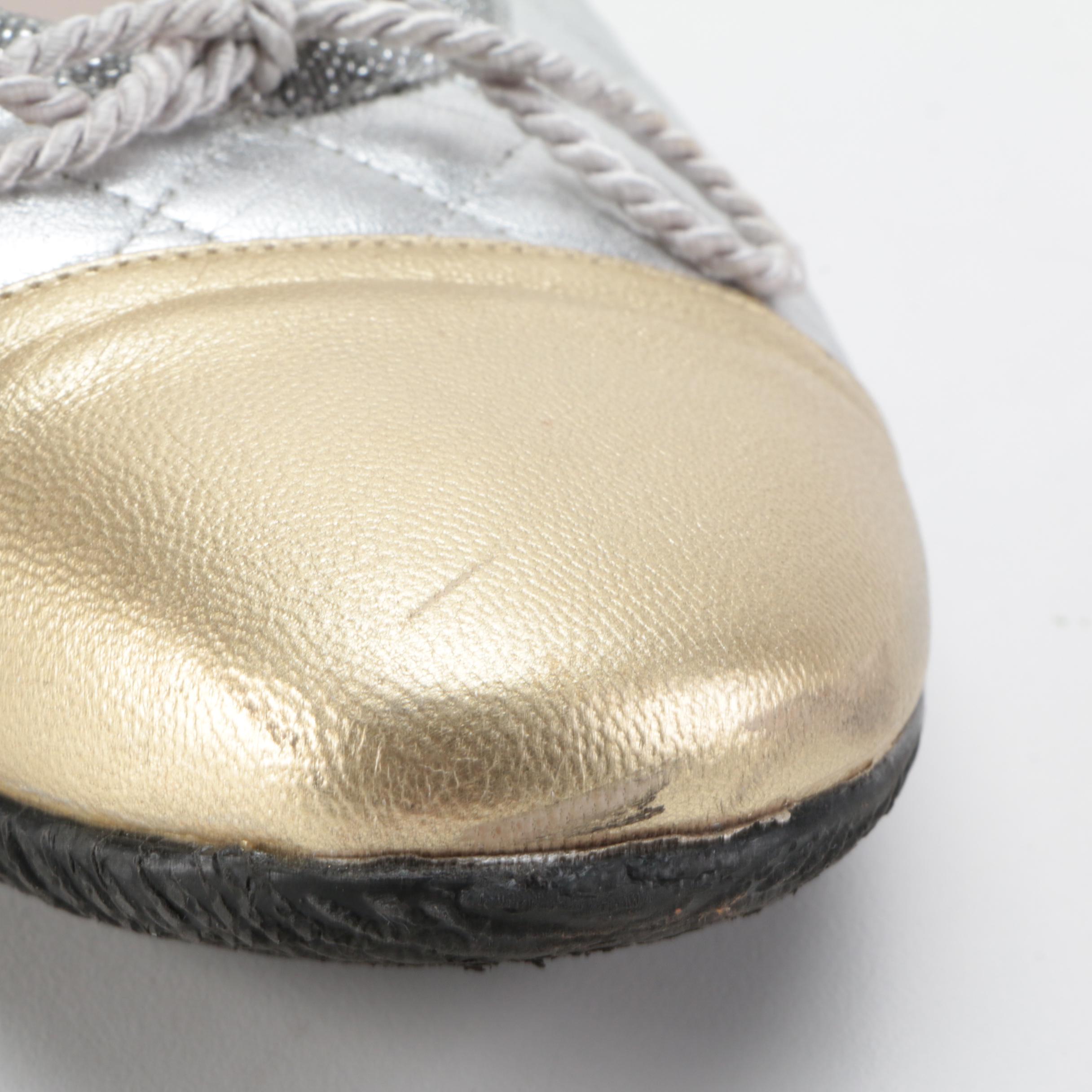 French Sole FS/NY Passport and Paul Mayer Attitudes Cozy Quilted Ballet Flats